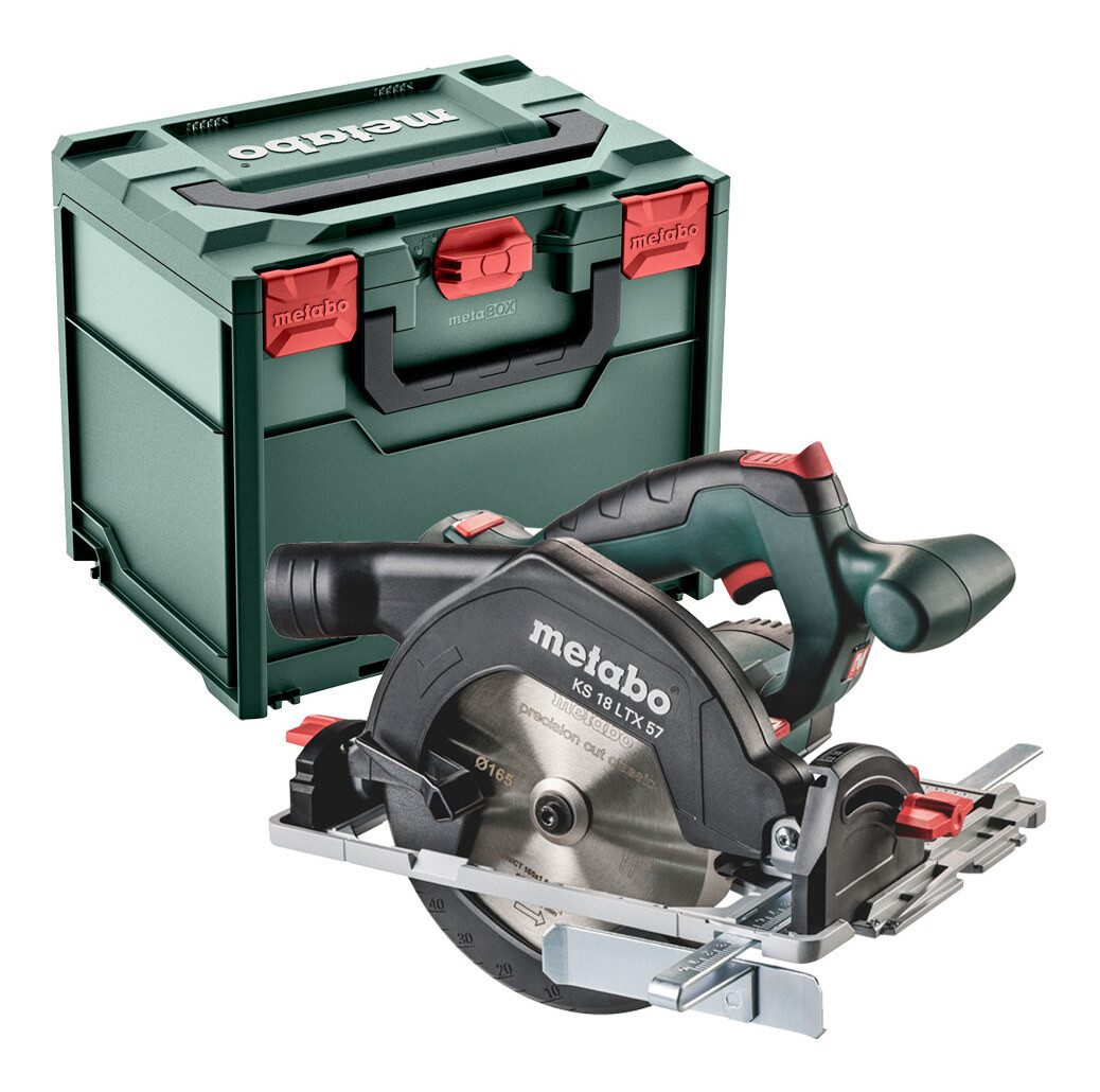 metabo Akku-Handkreissäge KS 18 LTX 57, Ohne Akku in MetaBox 340 günstig online kaufen