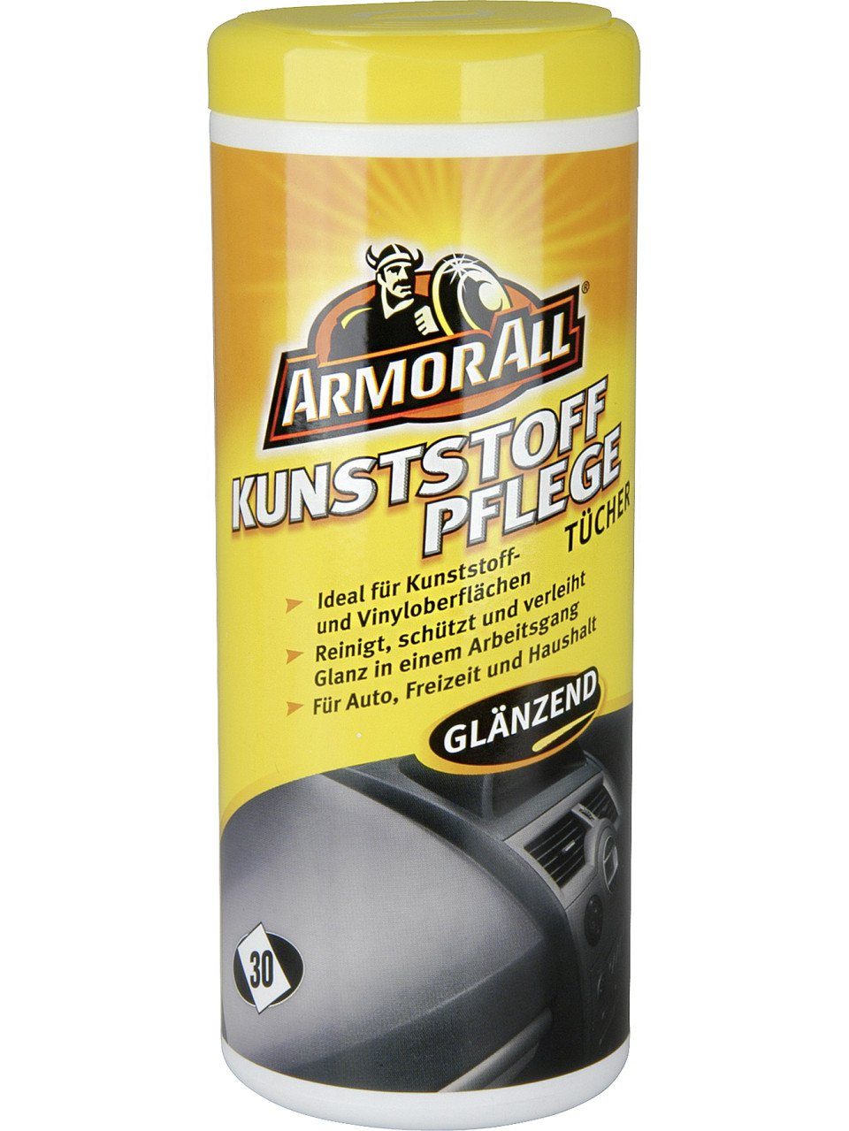 Armor All Armor All Kunststoffpflegetücher-Box glänzend 30 Autopolitur