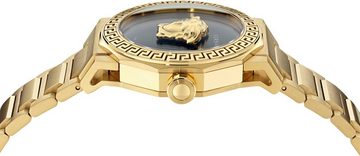 Versace Quarzuhr MEDUSA DECO, VE7B00623, Armbanduhr, Damenuhr, Saphirglas, Swiss Made, analog