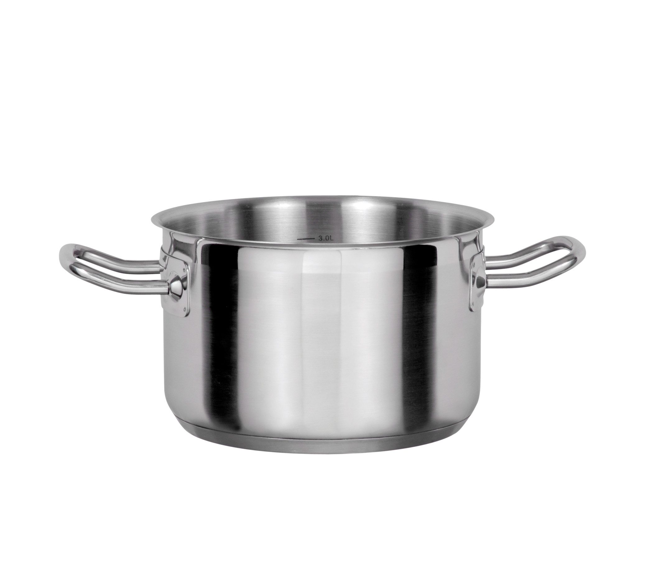 GSW Bratentopf Le Chef, Edelstahl 18/10 (1-tlg), Topf aus hochwertigem Edelstahl 18/10 in Gastro-Qualität