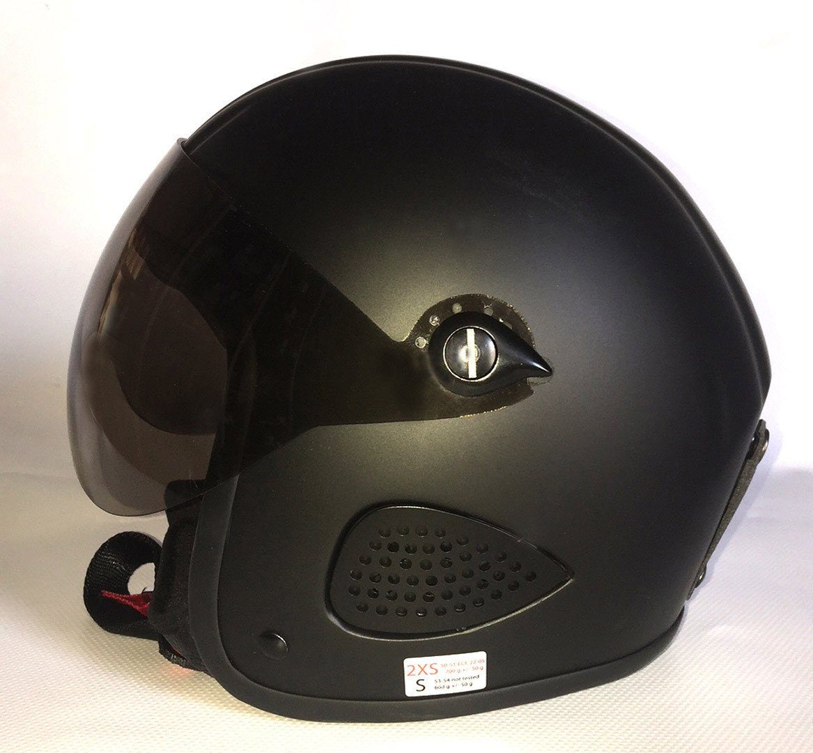 Motorradhelm Gensler Kult Jethelm mit Visier