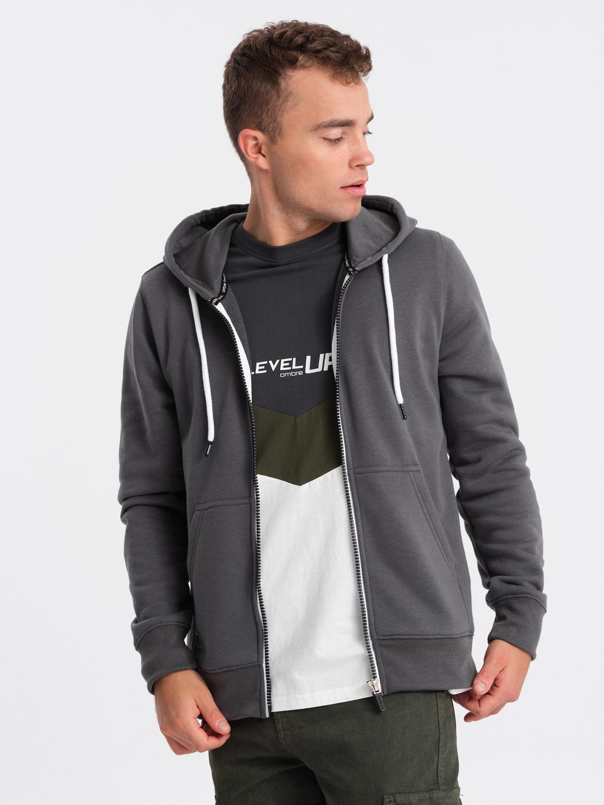OMBRE Kapuzensweatshirt BASIC Kapuzensweatshirt für Männer günstig online kaufen