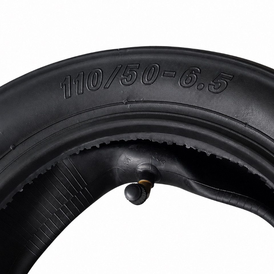 FunSport-Factory Ersatzrad Reifen 110/50-6.5 inkl. Schlauch für E-Scooter & Pocketbike, inkl. Schlauch, Straßenprofil, 110/50-6.5, 6,5-Zoll