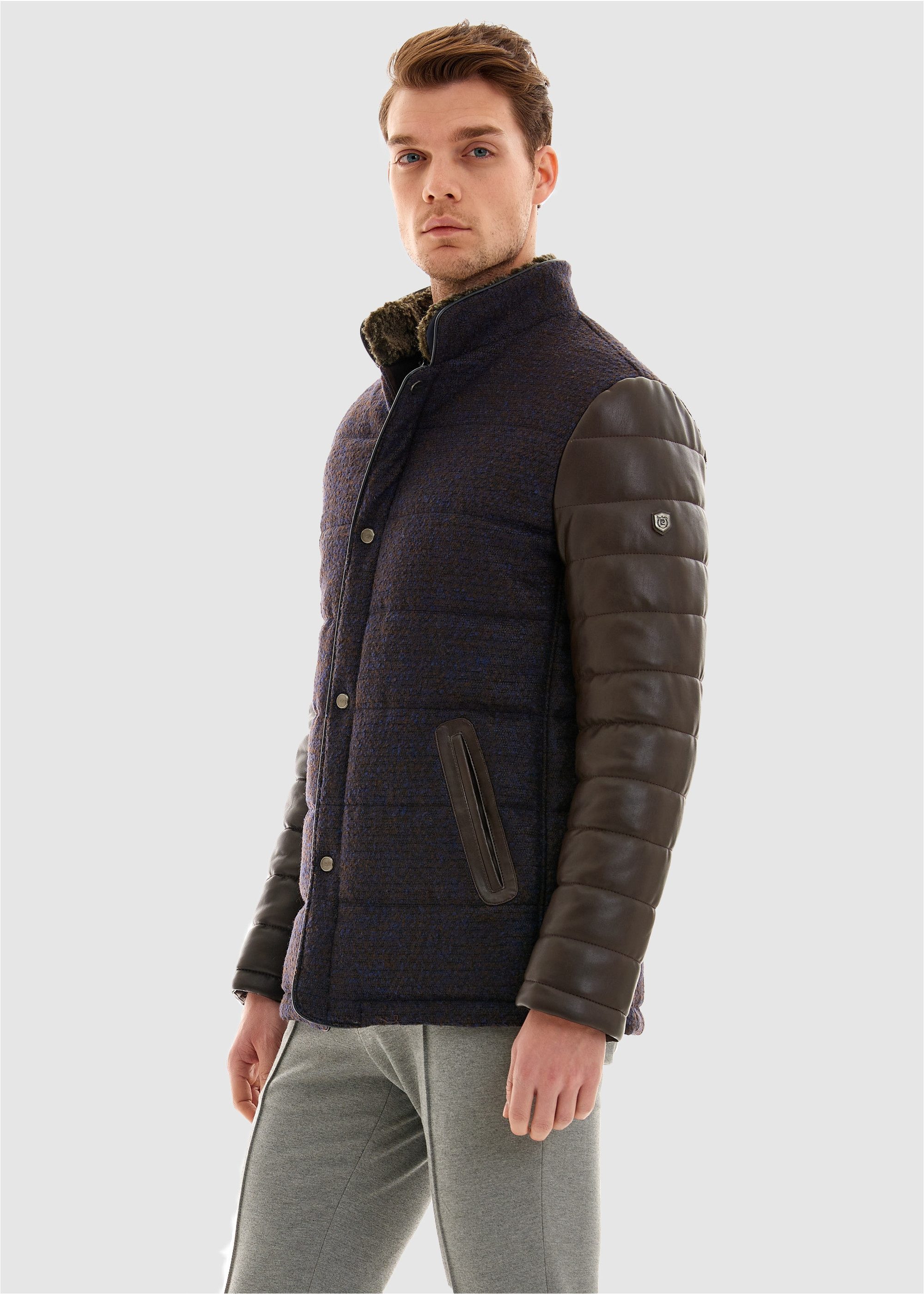 Pierre Cardin Lederimitatjacke in modernem Design