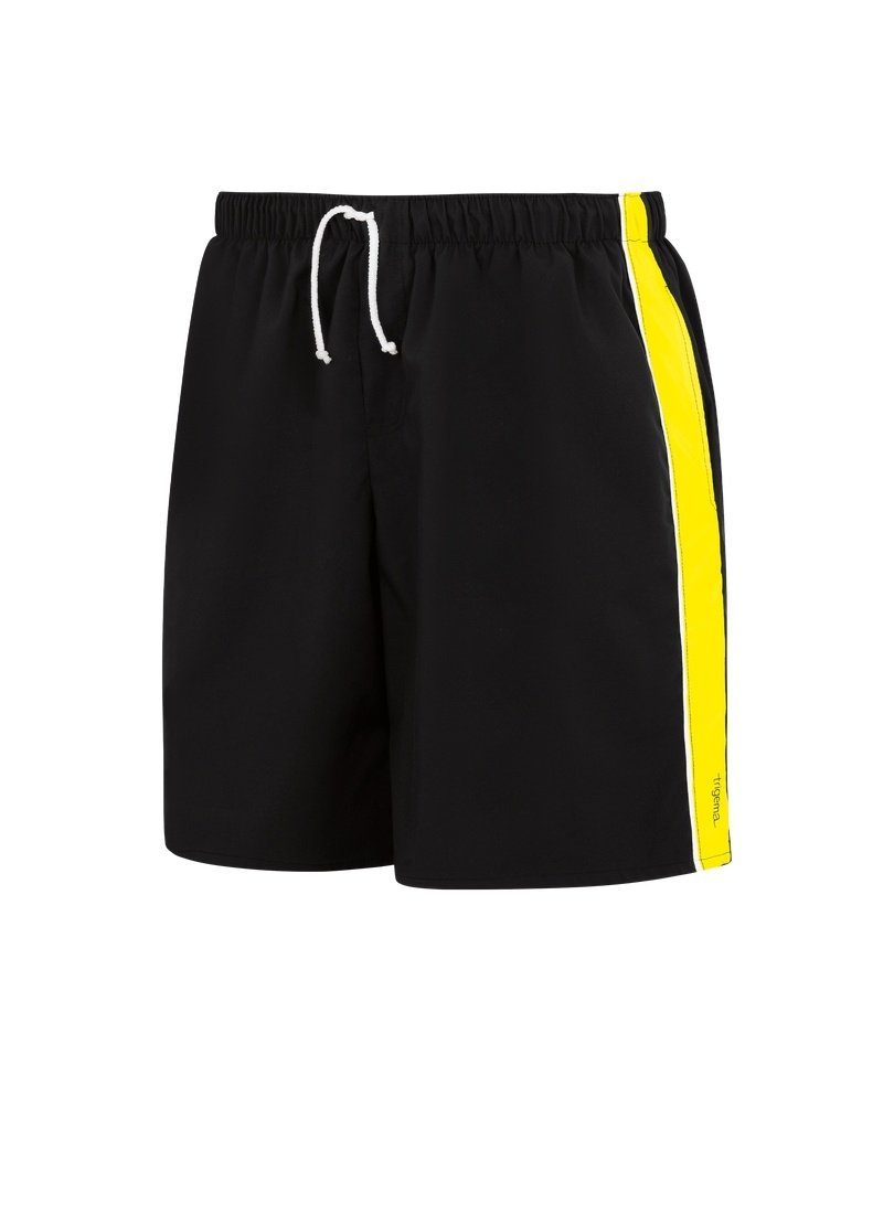 TRIGEMA schwarz Jerseyhose Bade-/Freizeitshorts Trigema