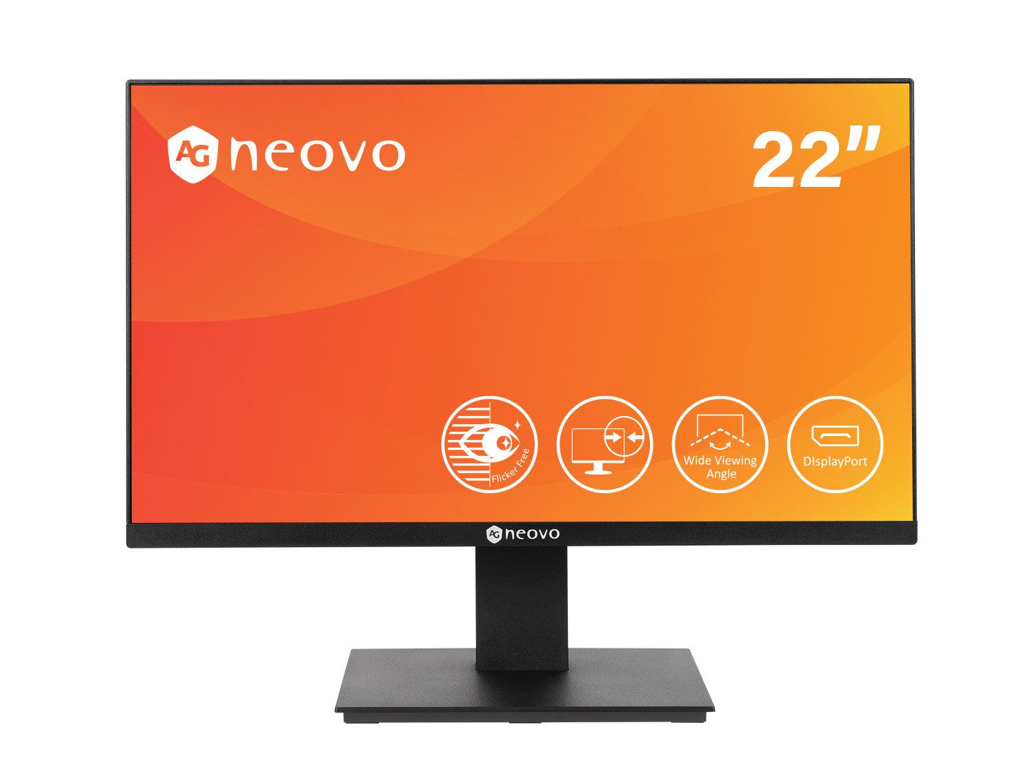 AG Neovo LA-2202 54.61CM 21.5IN FHD 1920 X 1080 HDMI TN TFT-Monitor (1920 x 1080 px, Full HD, 5 ms Reaktionszeit, VA, Lautsprecher)