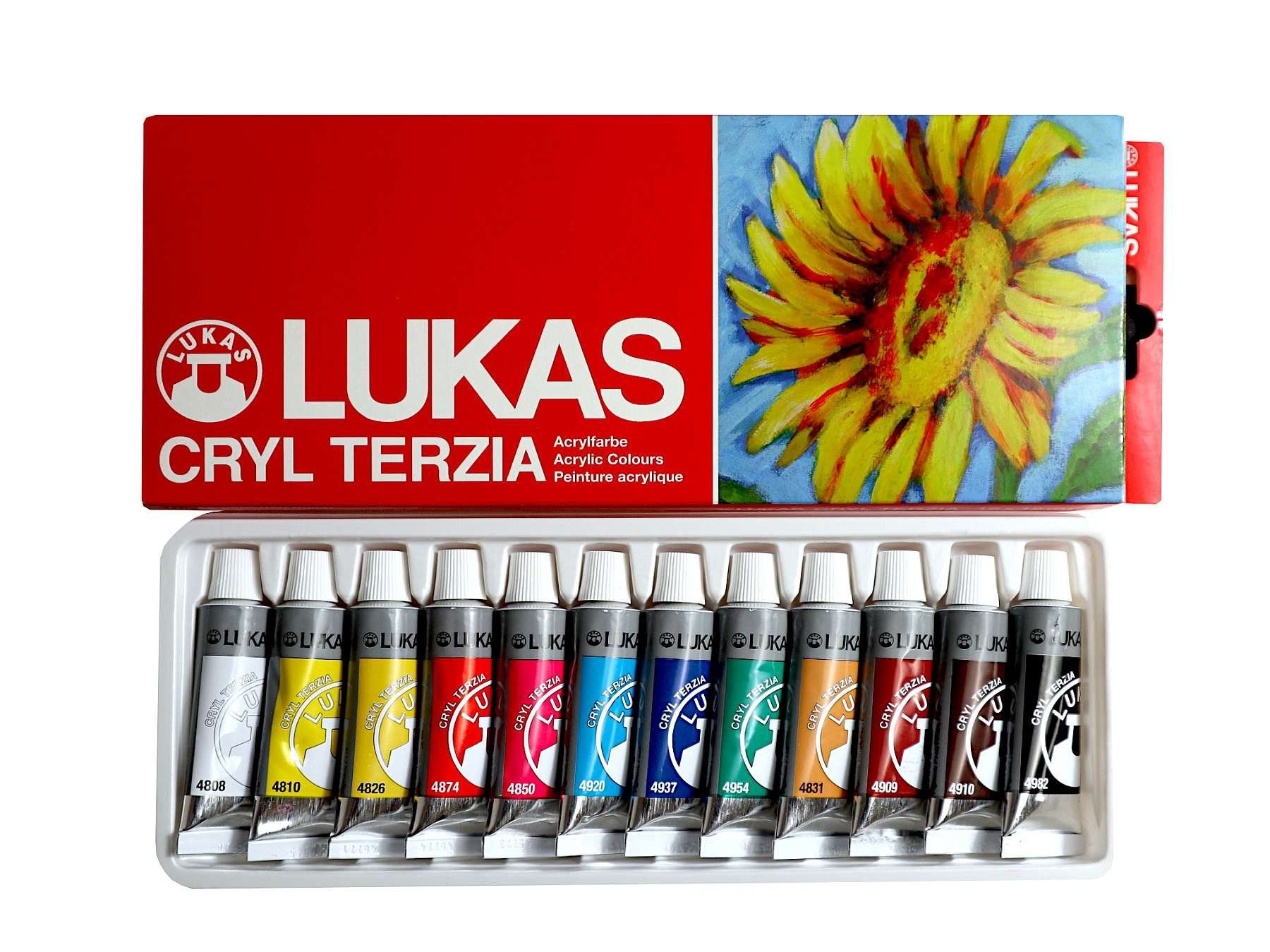 Lukas-Nerchau GmbH Acrylfarbe LUKAS Acrylfarben-Set 12x12ml