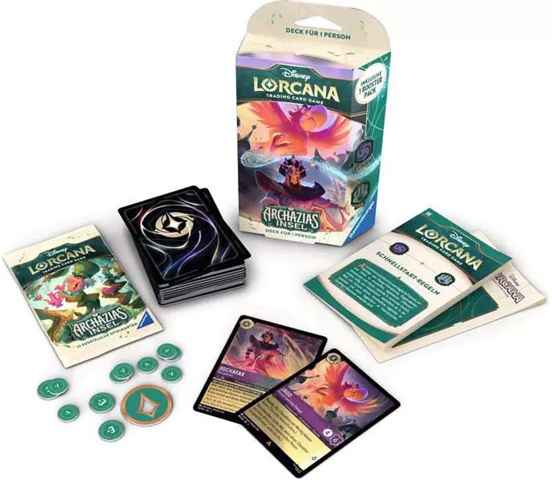 Ravensburger Sammelkarte Archazias Insel - Starter Deck A (EN)