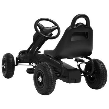 vidaXL Tretfahrzeug Tretfahrzeug Kinderfahrzeug Trampelauto Pedal Go-Kart mit Luftreifen S