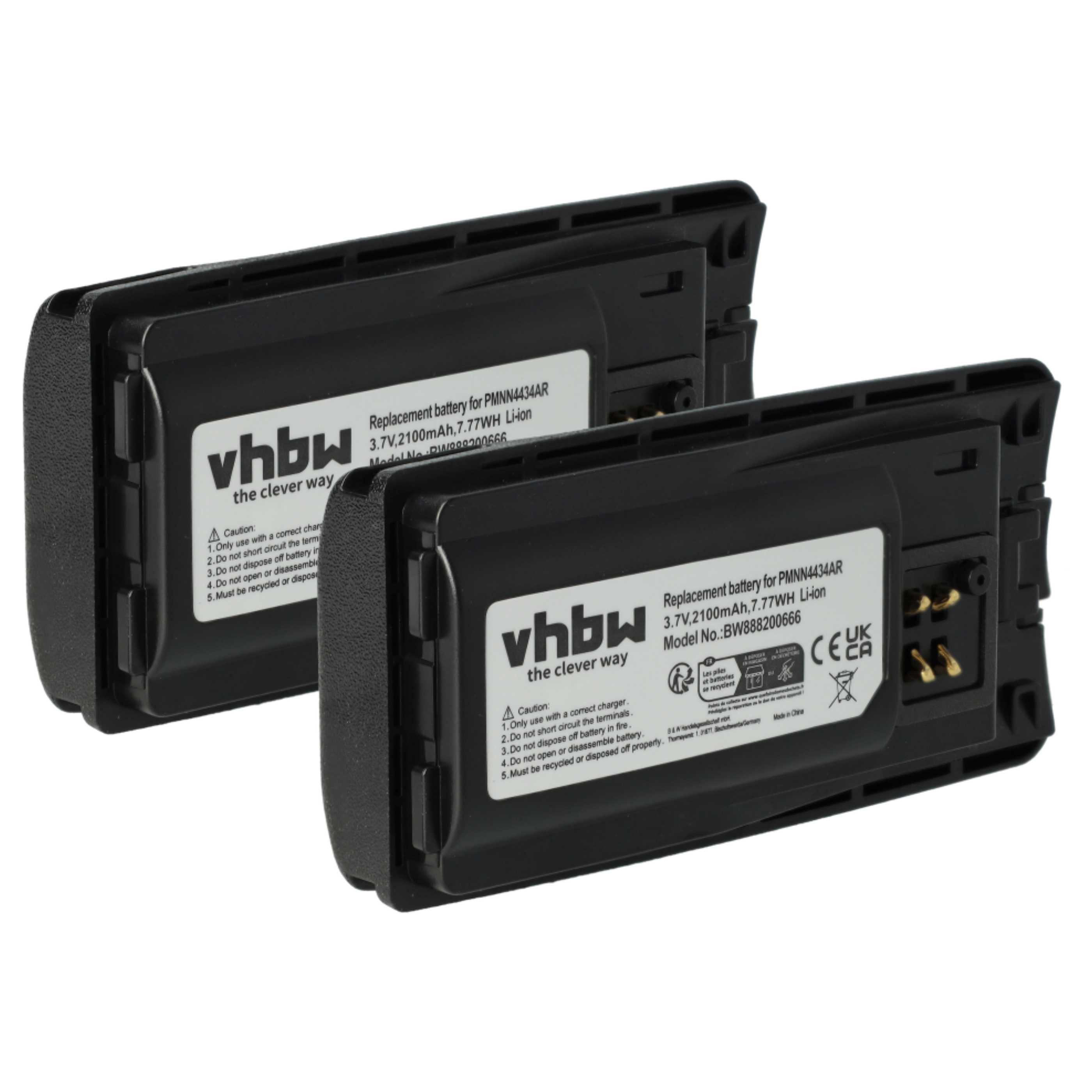 Akku Ersatz für Motorola PMNN443A, PMNN4434AR, PMNN4453R, PMNN4453 für Akku