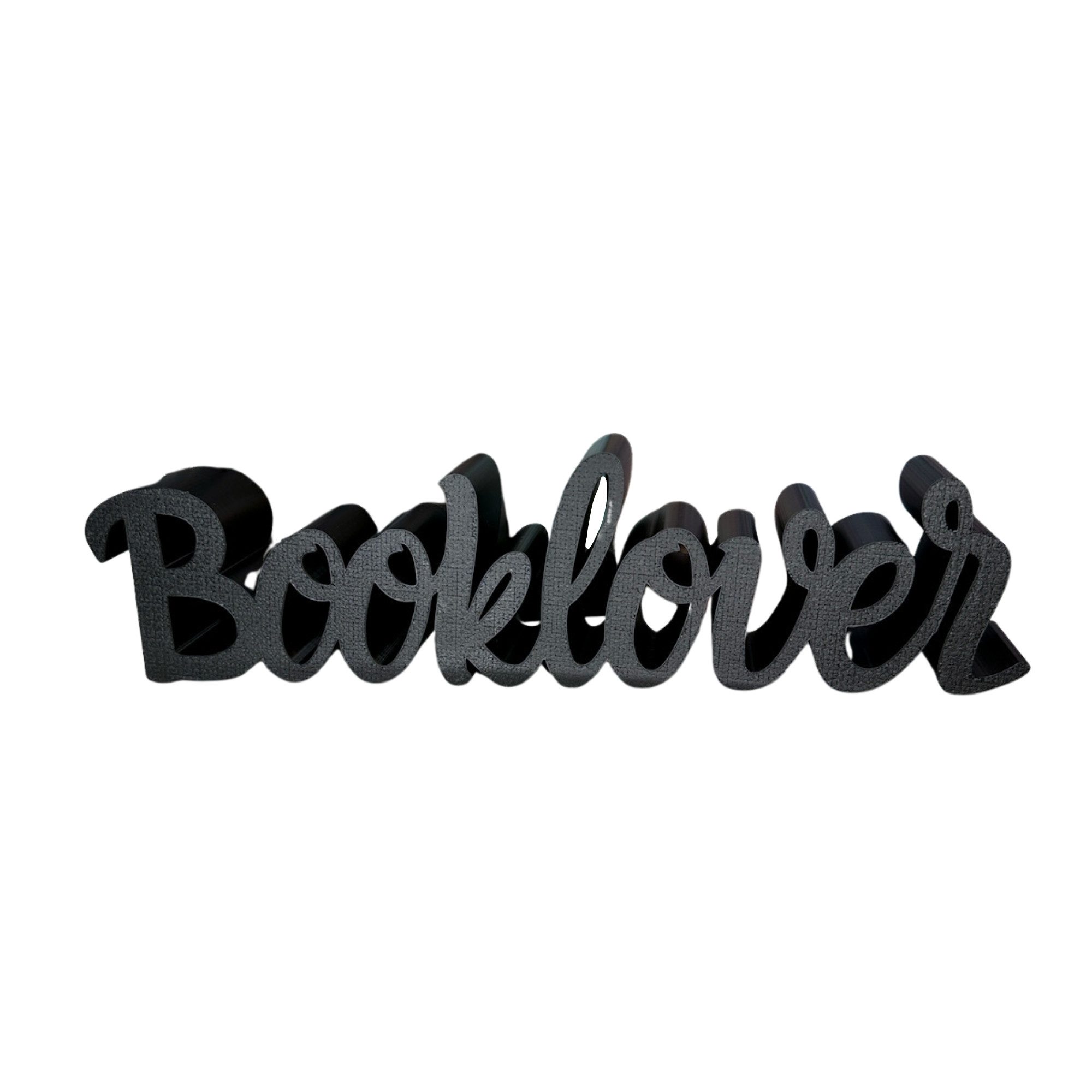 Der Krämer Deko-Schriftzug "Booklover" Buch-Aufsteller Bücherregal Dekoration