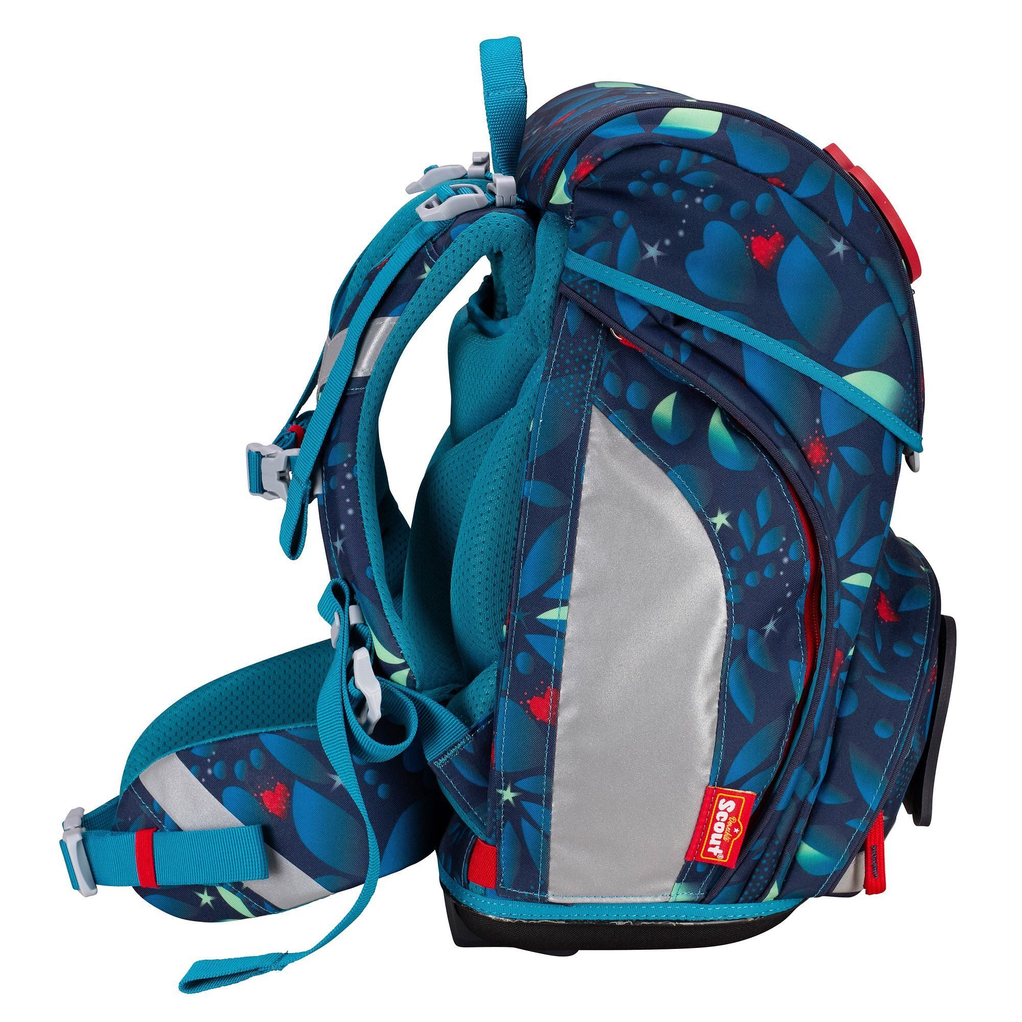 Scout Schulranzen Alpha (4-tlg), Polyester