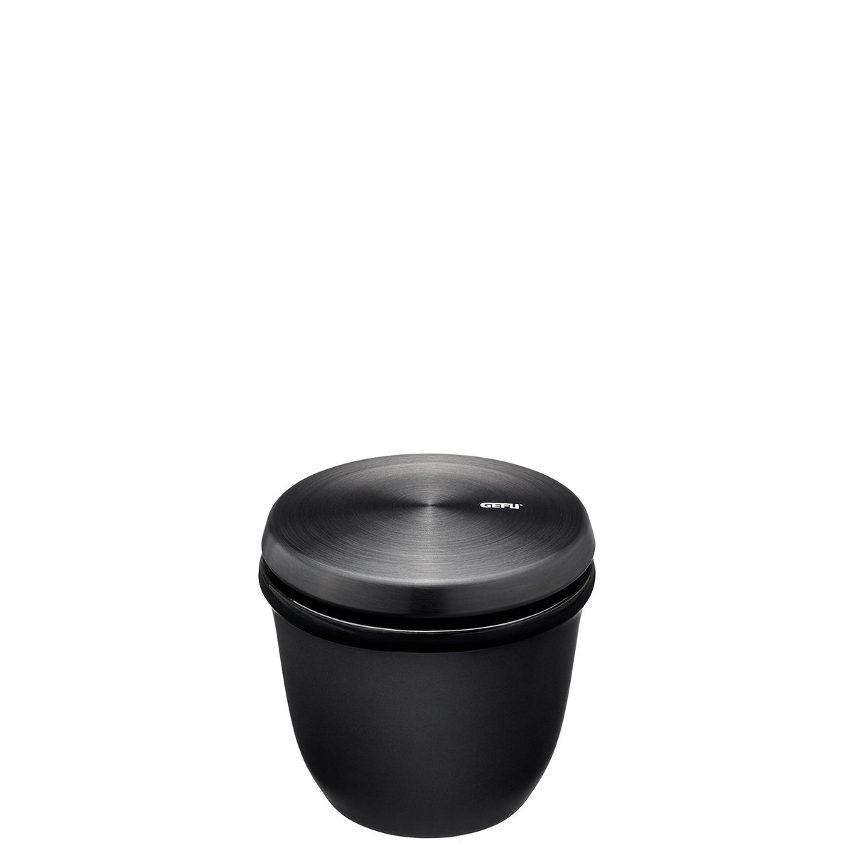 GEFU Salz-/Pfeffermühle Salz- und Gewürzdose X-PLOSION®, schwarz