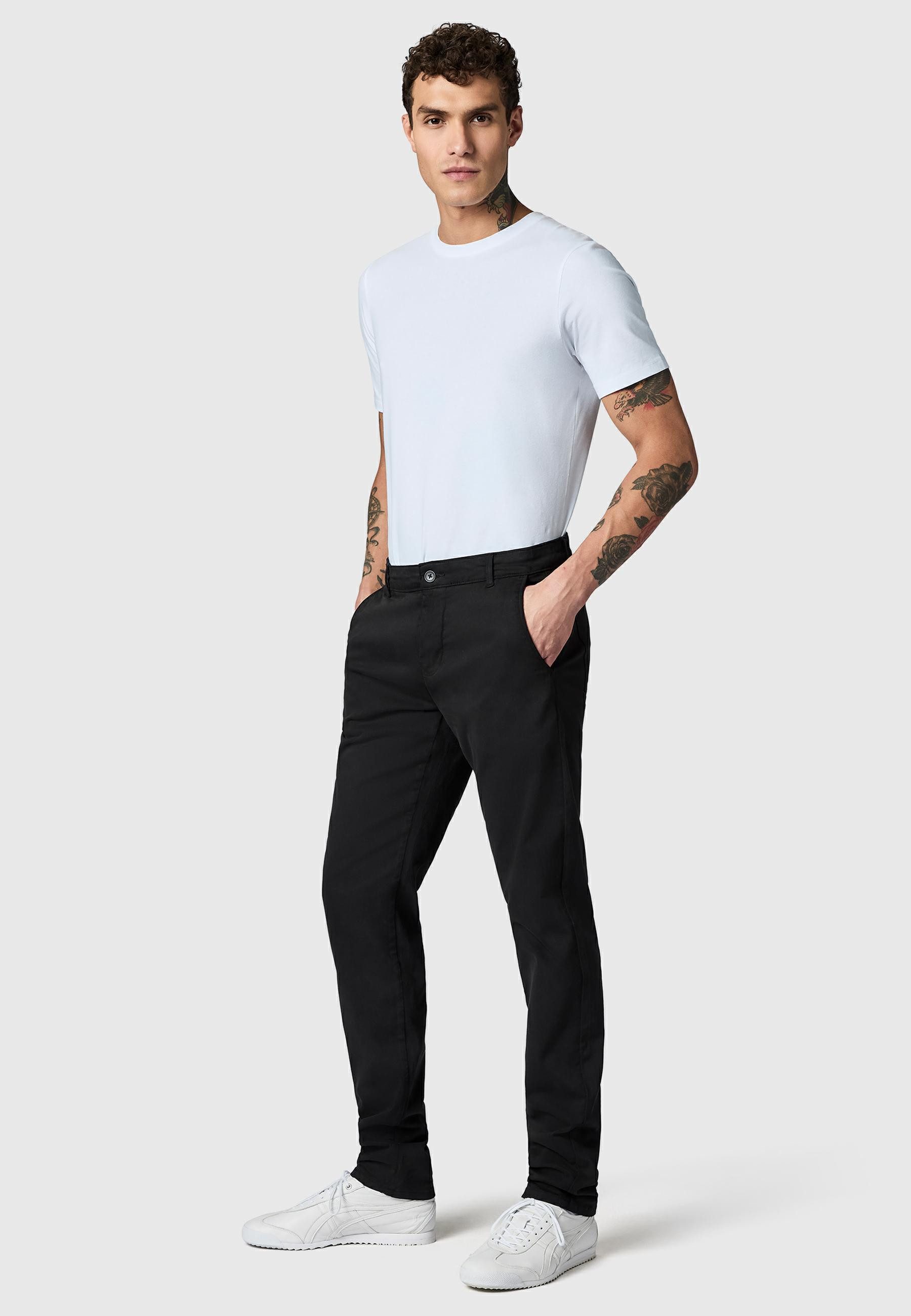 PEAK TIME Chinohose Solon Elegante Herrenhose mit Bio-Baumwolle