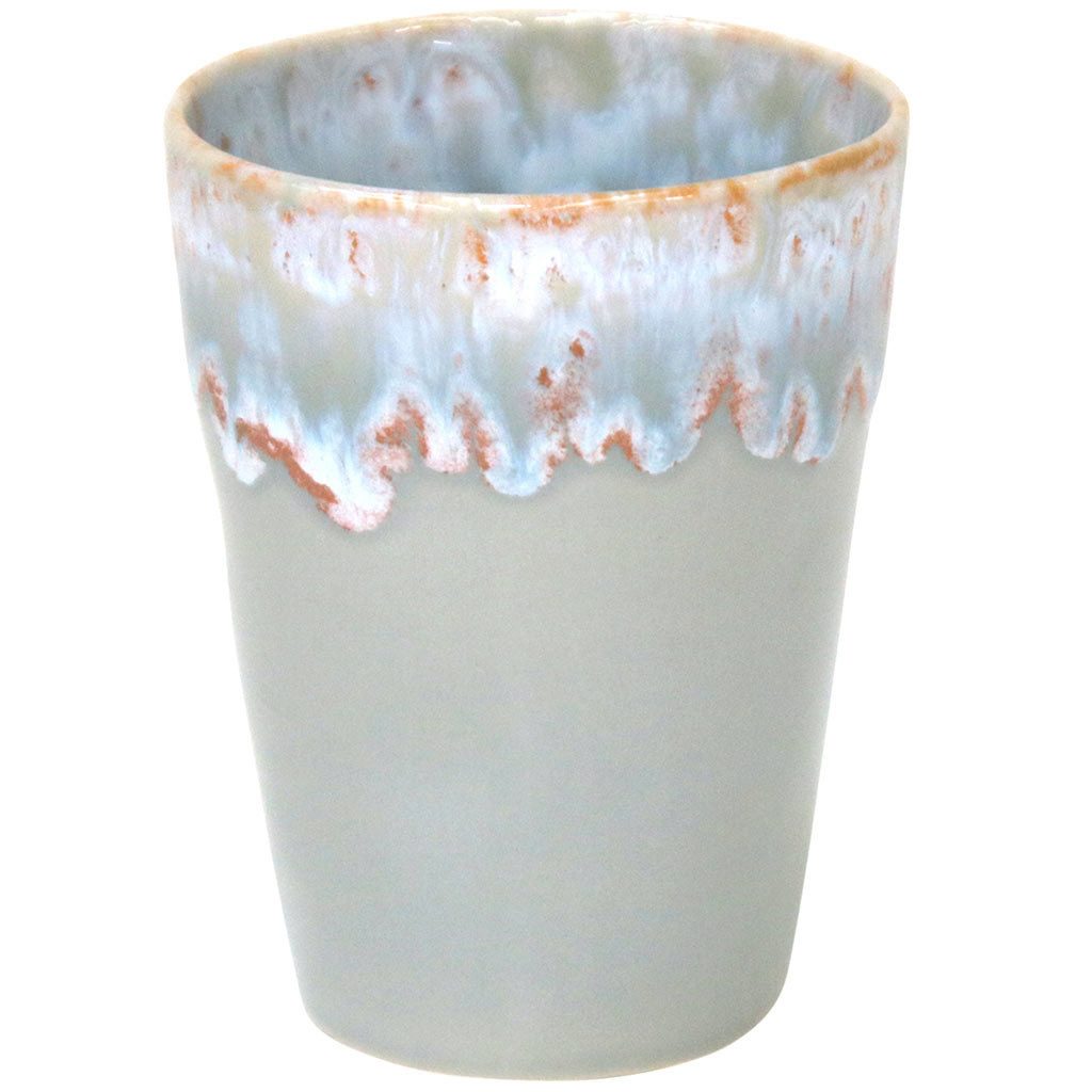 Costa Nova Becher Lungo Latte Grespresso, Grau / Sand, 38 cl, 1-tlg., Keramik, Ø ca. 9,2 cm, Höhe ca. 11,5 cm, Füllmenge 38 cl