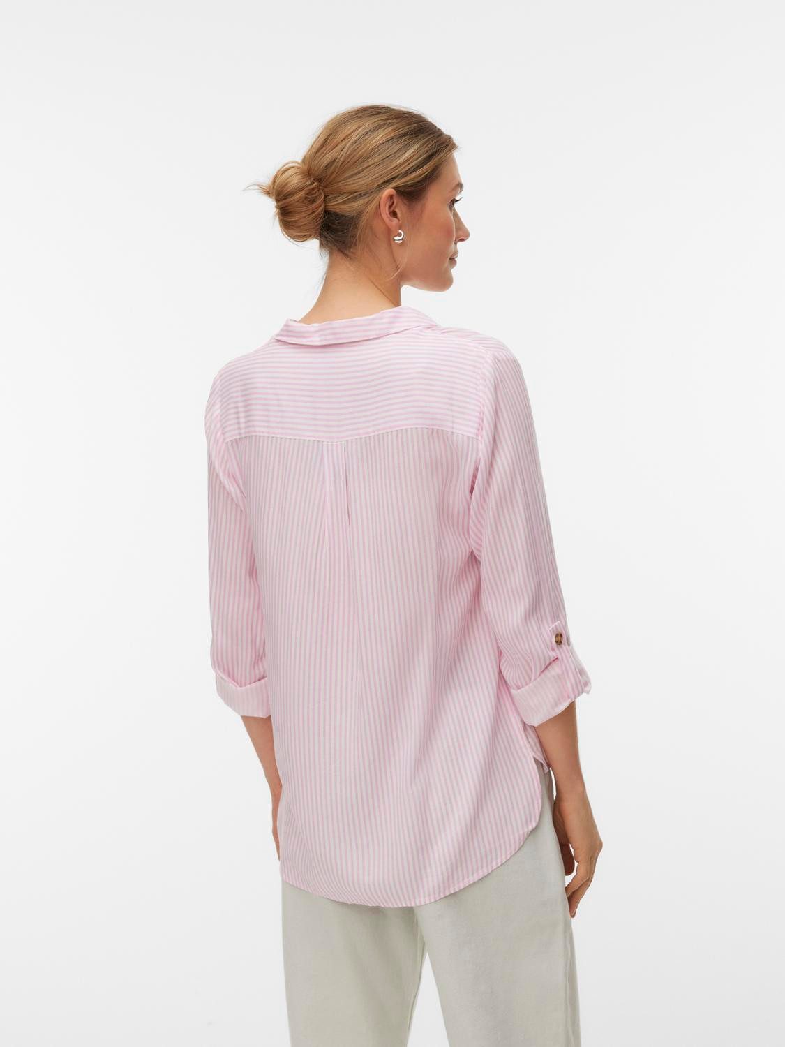 Vero Moda Hemdbluse VMBUMPY L/S SHIRT NEW WVN GA NOOS Viskose, regular fit günstig online kaufen