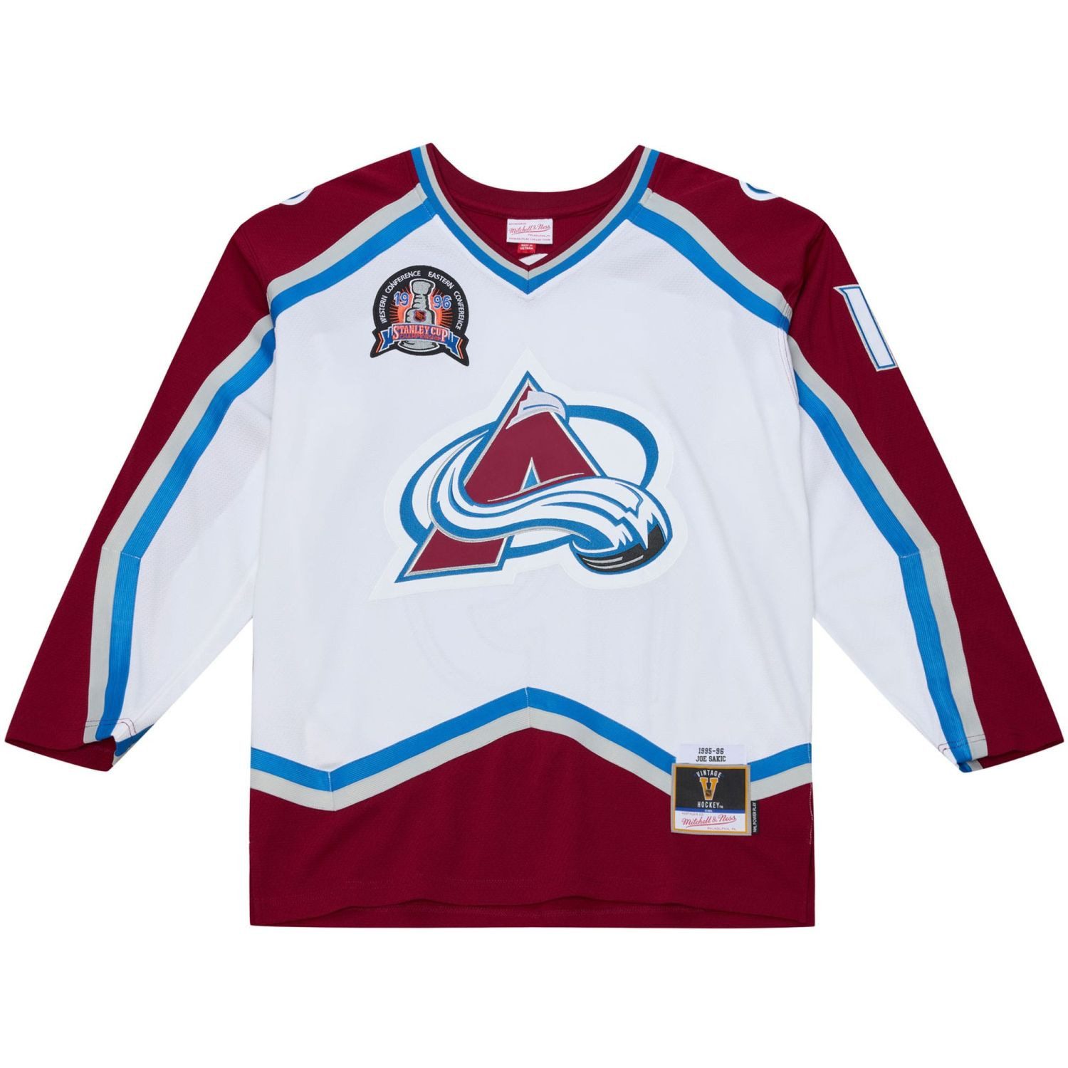 Mitchell & Ness Eishockeytrikot Joe Sakic 1995 Colorado Avalanche NHL Jersey