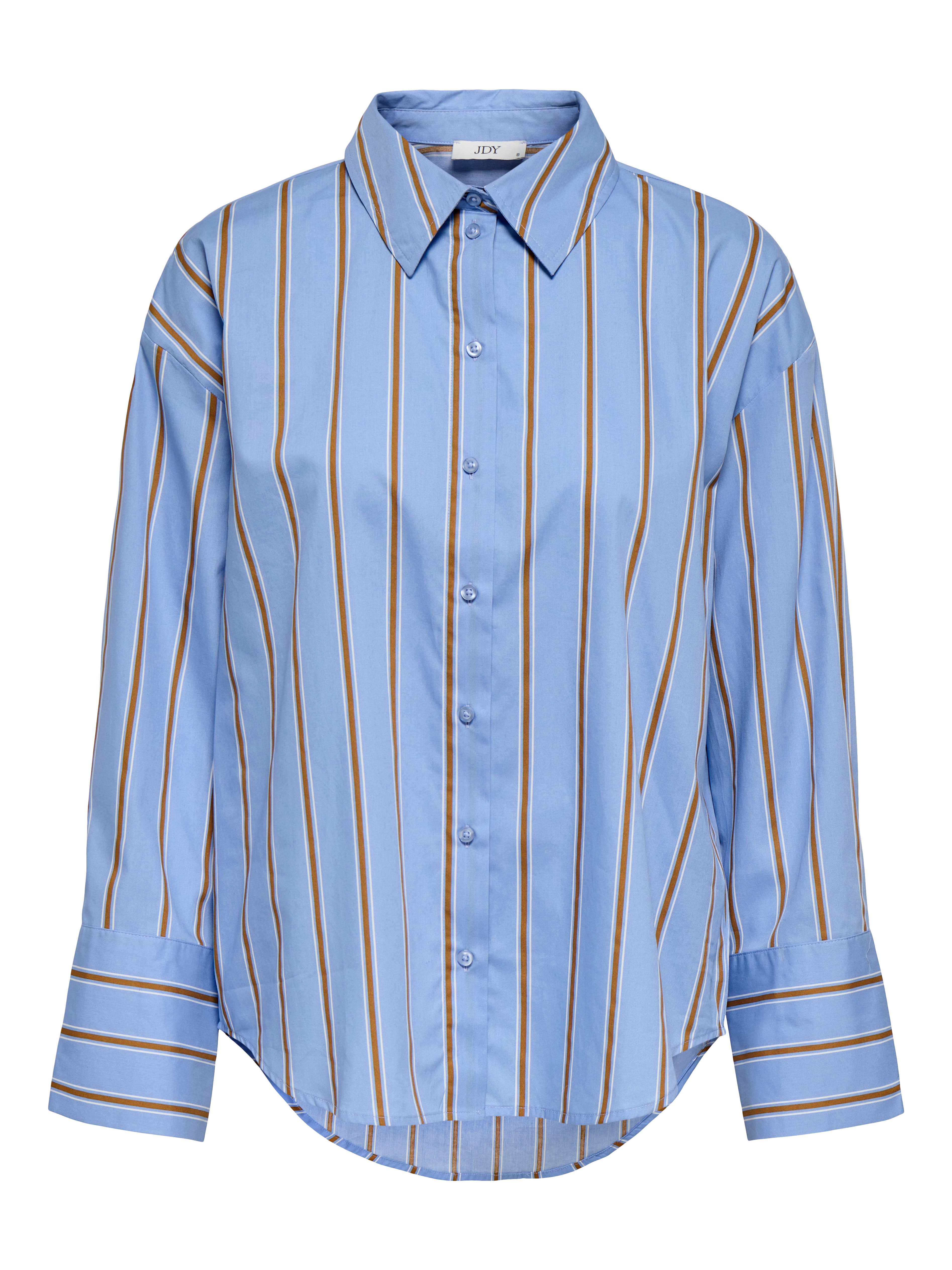 JDY Langarmbluse JDYSERENA L/S SHIRT WVN NOOS Baumwolle, loose fit