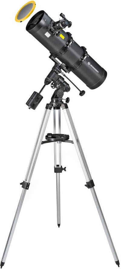 BRESSER Spiegelteleskop nach Newton »Pollux 150/750 EQ3 Teleskop mit Sonnenfilter«