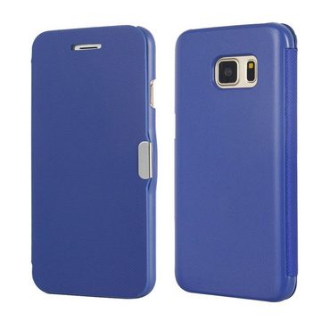 König Design Handyhülle Apple iPhone 8 Plus, Apple iPhone 8 Plus Handyhülle Backcover Blau