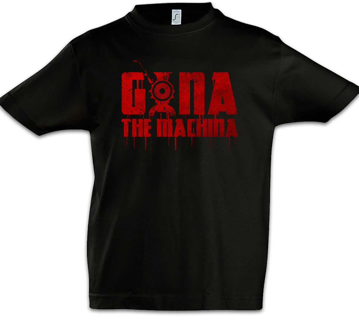 Print-Shirt Gina The Machina Kinder T-Shirt Glow Series Wrestling Movie Film