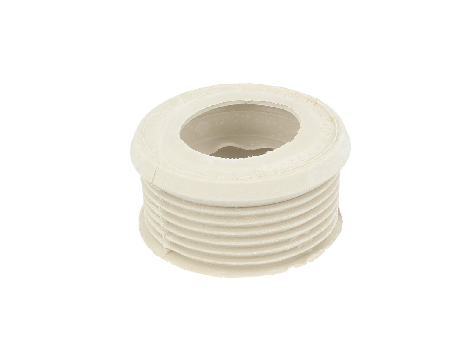 Stedo Spülrohr Euro WC-Spülrohrverbinder Ø 55 mm für Spülkasten, weiß
