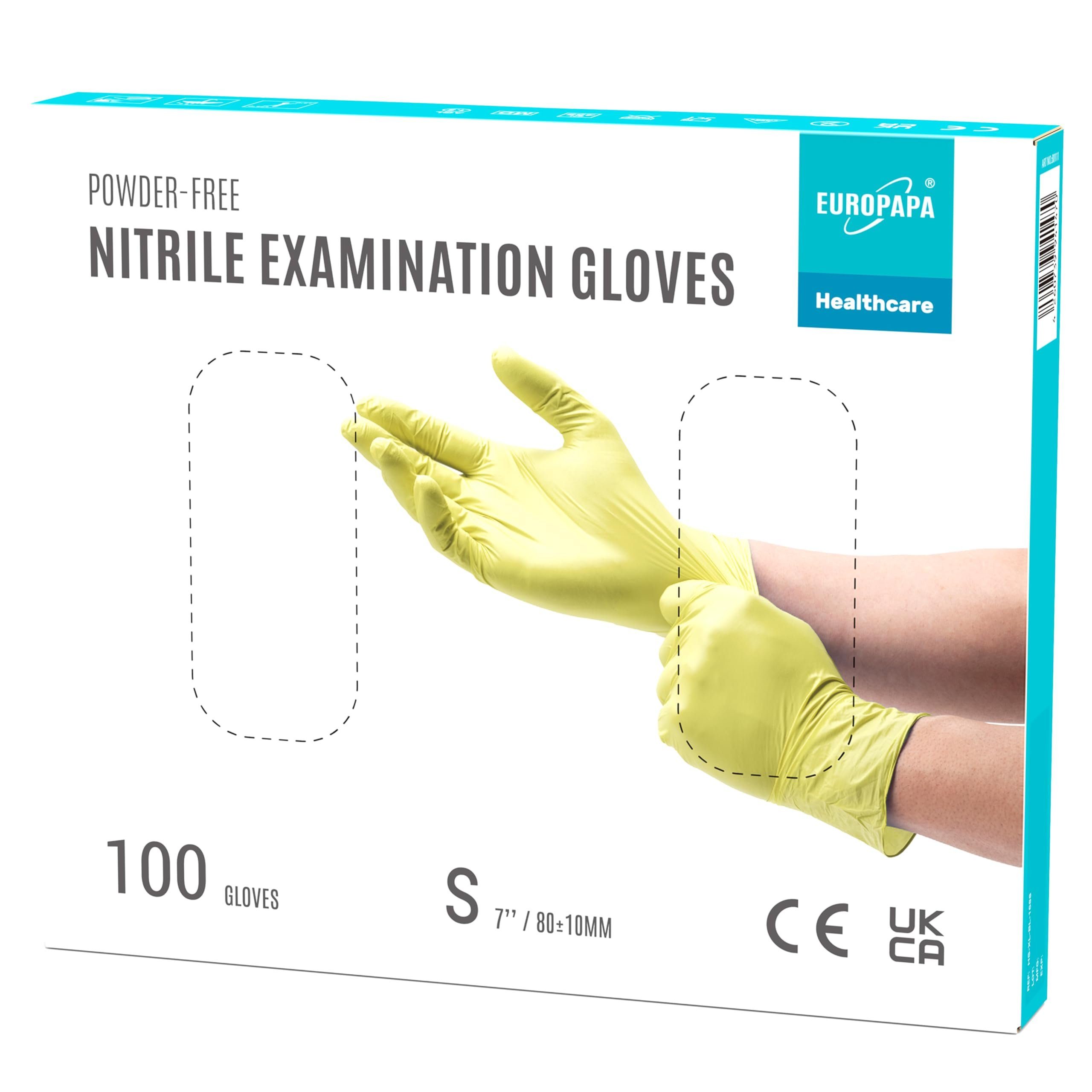 EUROPAPA Nitril-Handschuhe Medical Einmalhandschuhe Untersuchungshandschuhe günstig online kaufen