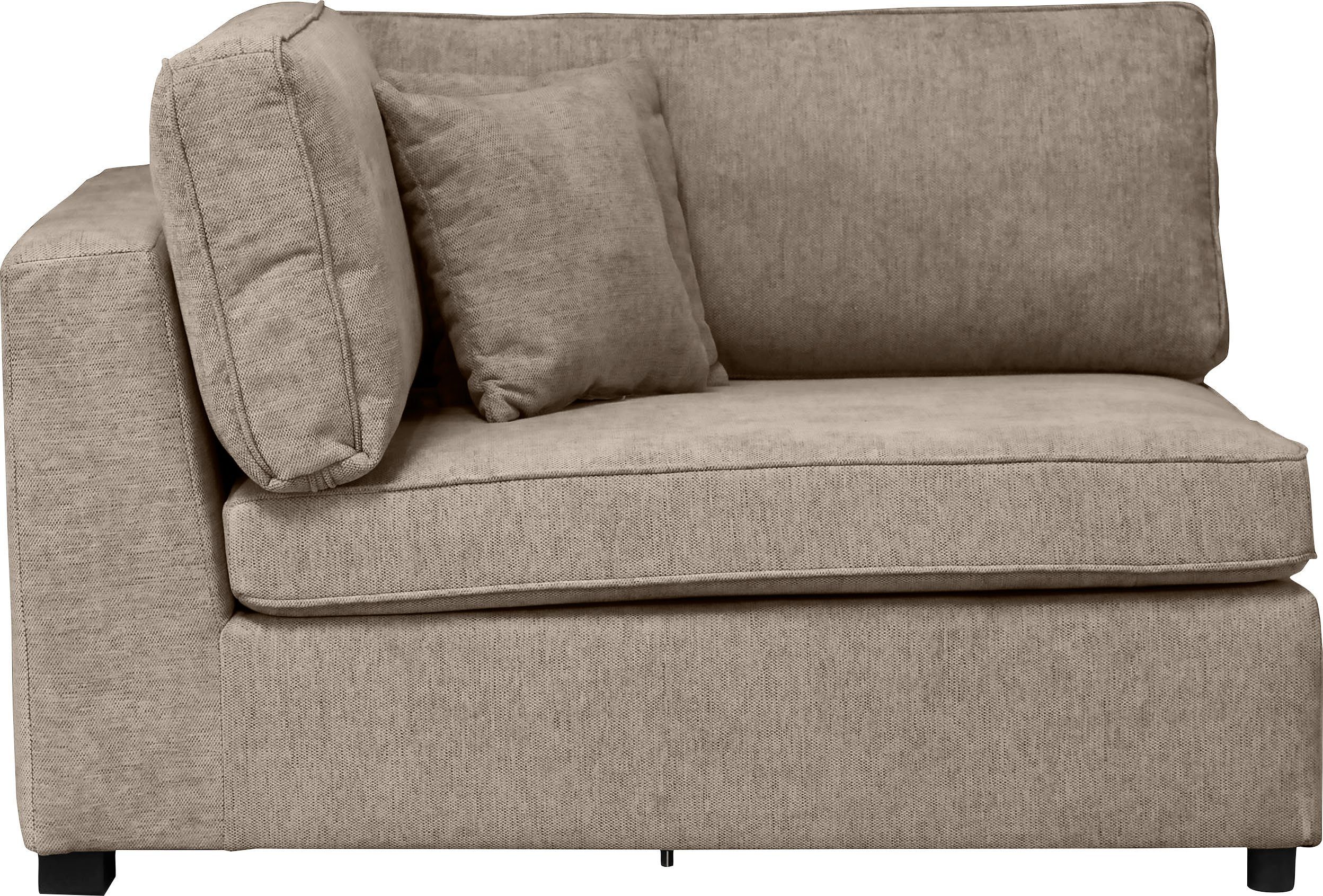 Home affaire Sofa Skara XXL, Eckelement zur individuellen Polstergarnitur-Gestaltung