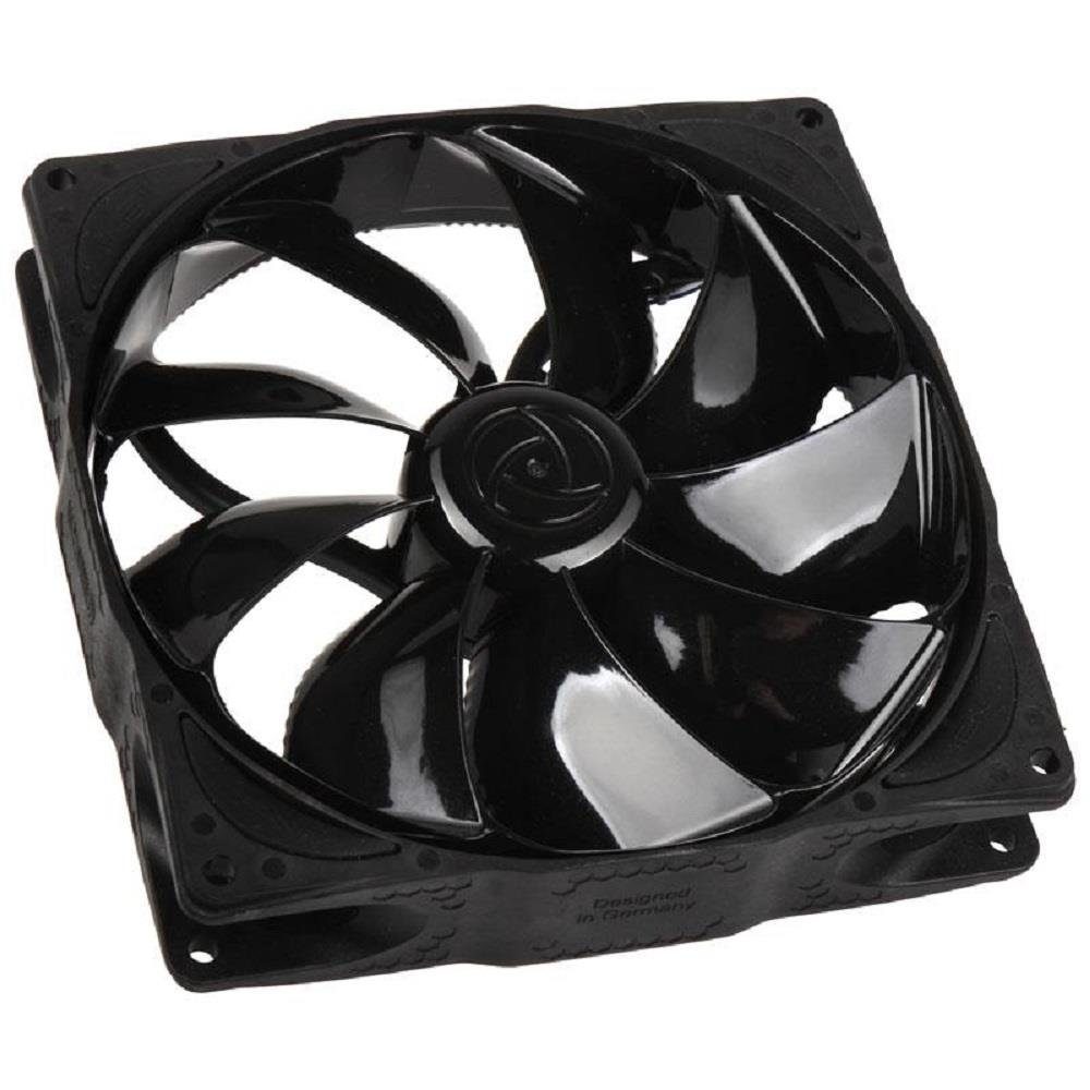 Noiseblocker Gehäuselüfter NB-eLoop Fan B14-PS, Black Edition, 140mm, 4-PIN PWM