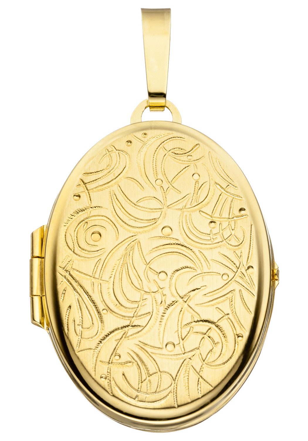 Medallionanhänger Anhänger Medaillon oval 33 mm