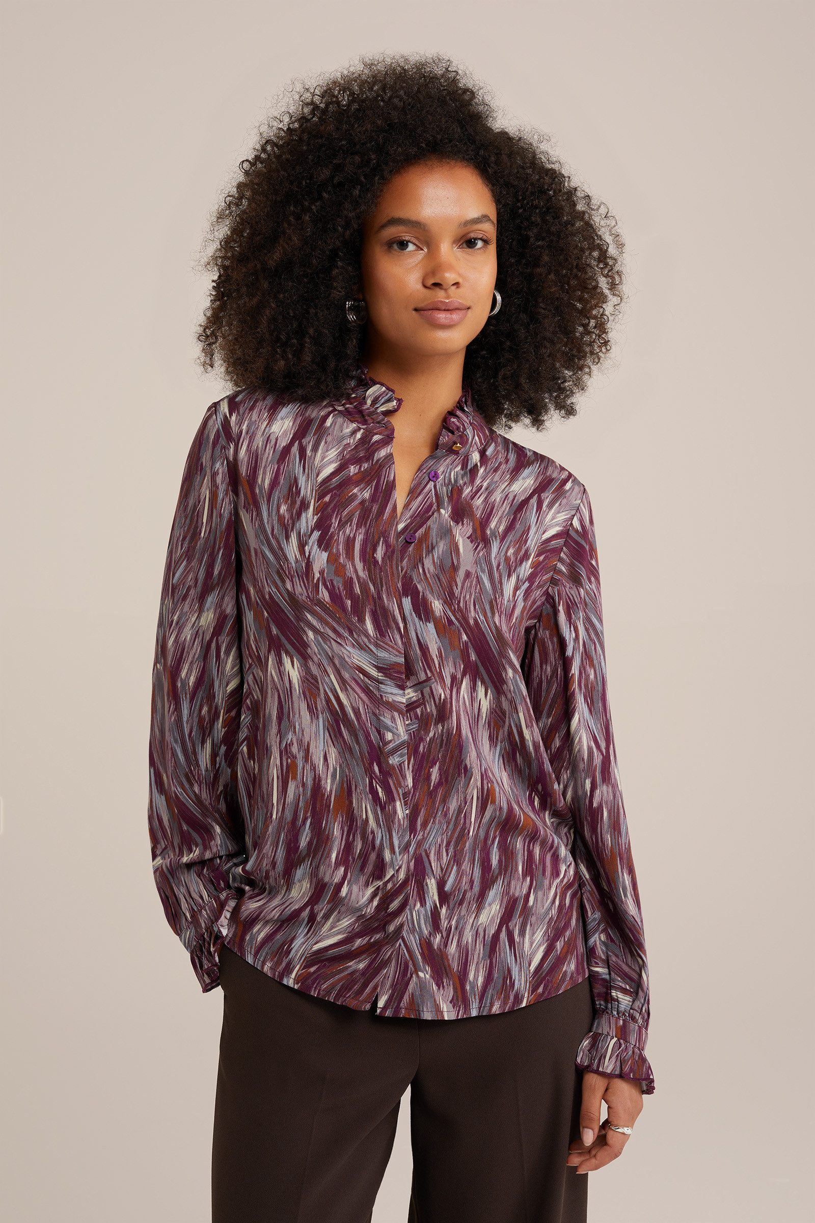WE Fashion Kurzarmbluse günstig online kaufen