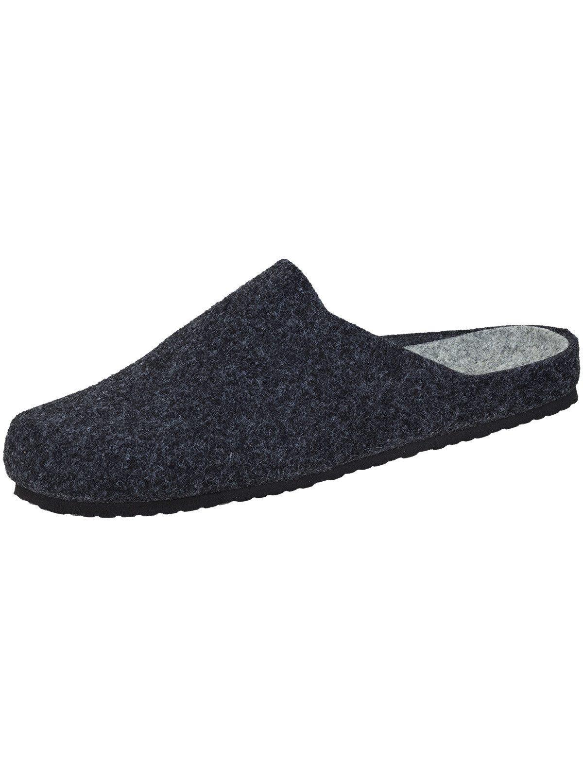 GEKA Natural Fliz Clog grau Hausschuh