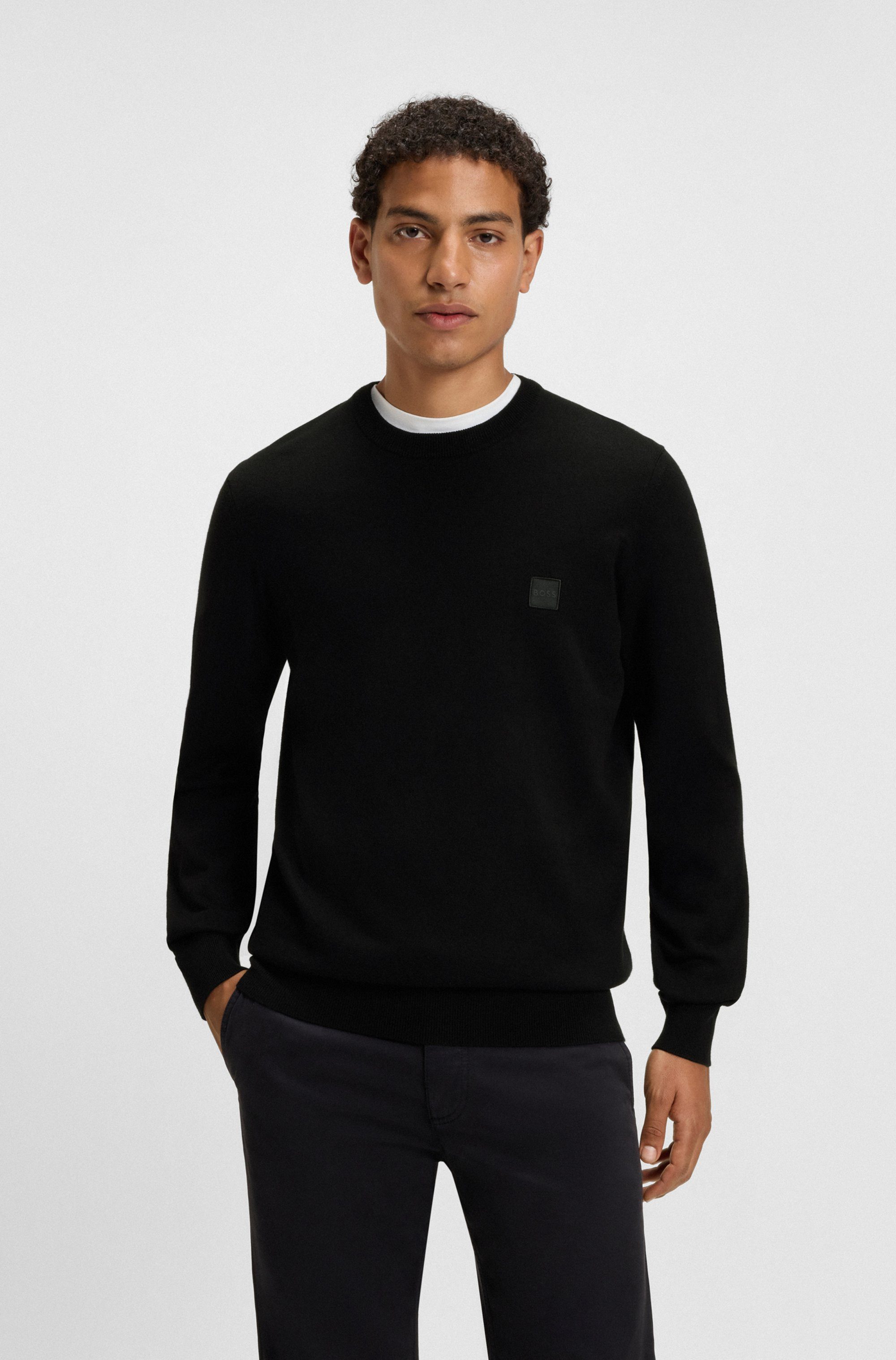 BOSS ORANGE Strickpullover Kanovano_S 1026 mit günstig online kaufen