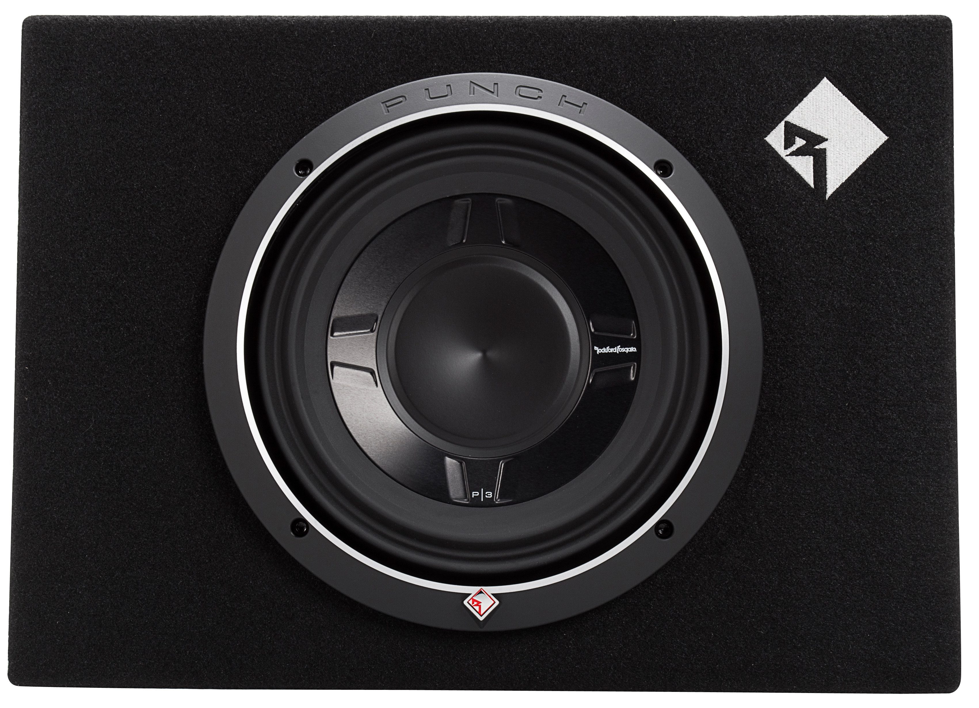 Rockford Fosgate Rockford Fosgate P3S-1X10 PUNCH Gehäuse-Subwoofer 25 cm Auto-Subwoofer