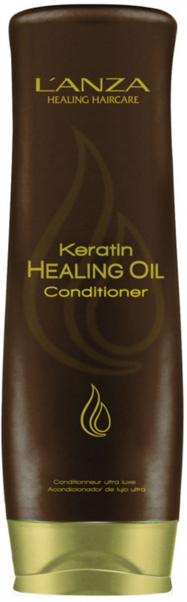 ml, sorgt 250 Lanza gesundes gestärktes für Oil Healing Conditioner und Haarspülung fülliges Haar 1-tlg., Keratin