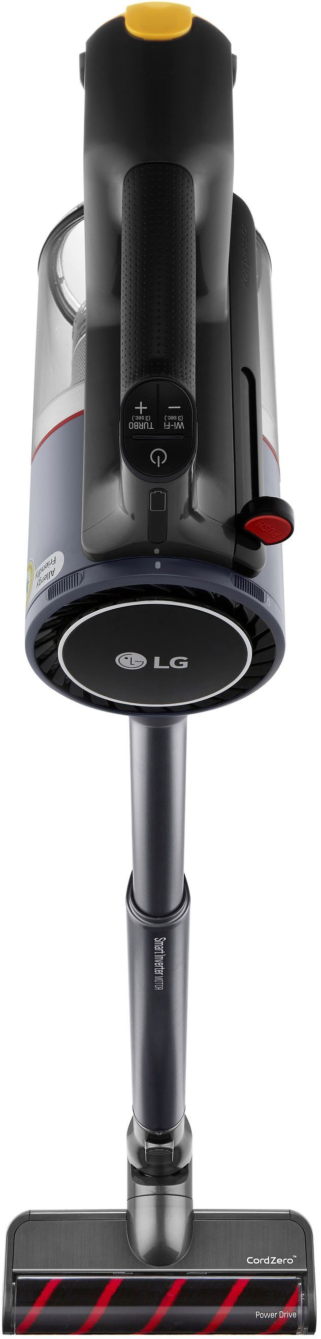 LG Akku-Hand-und beutellos A9K-PRO1G, Stielstaubsauger
