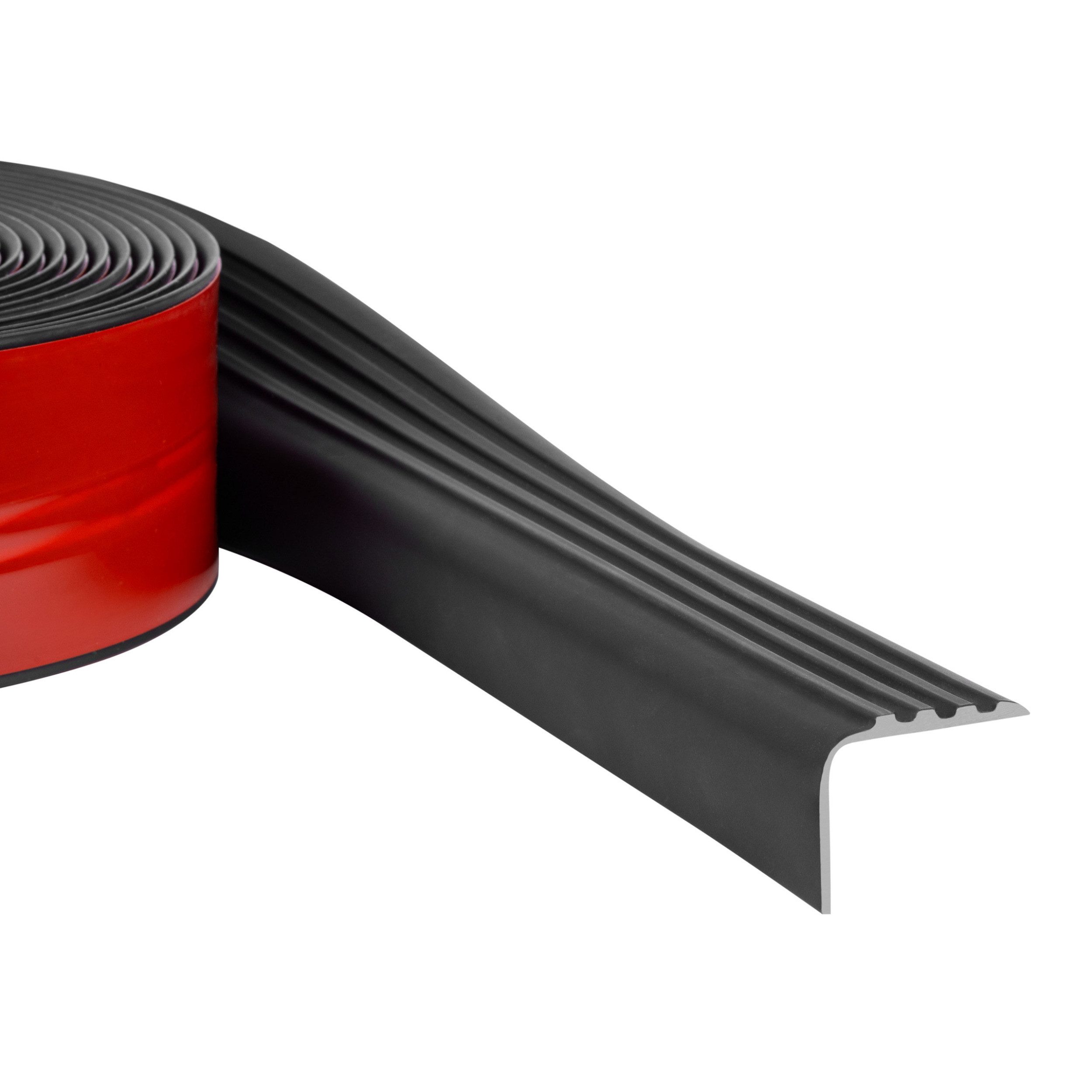 Quest Treppenkantenprofil Treppenprofil NDR selbstklebend 40 x 30 mm, 6-m-Rolle (1-St), selbstklebend, Antirutsch, 6 m Rolle
