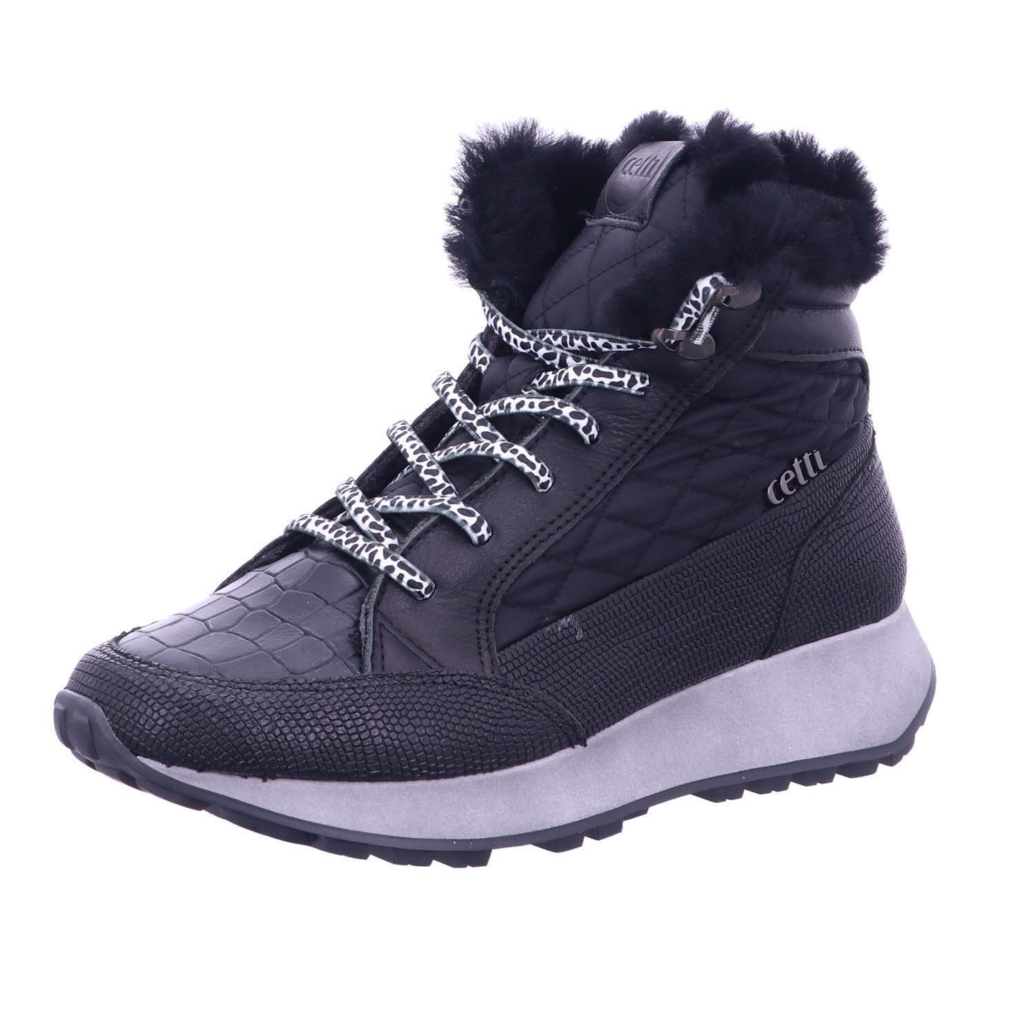 C1229-SRA-PORTO-SWEET BLACK-PELO Stiefelette
