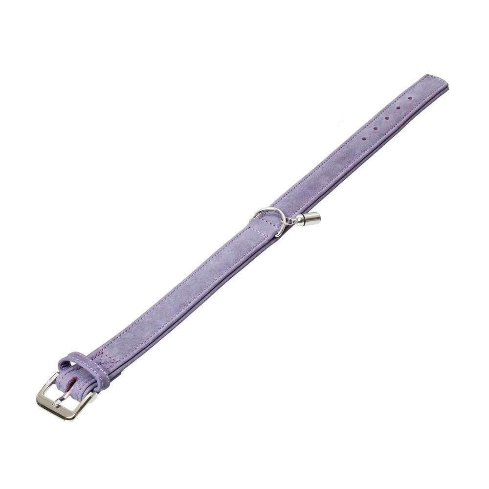 Hunde-Halsband Karlie BUFFALO DENIM Halsband - Lavendel Breite/Länge: 10 mm / 24 cm