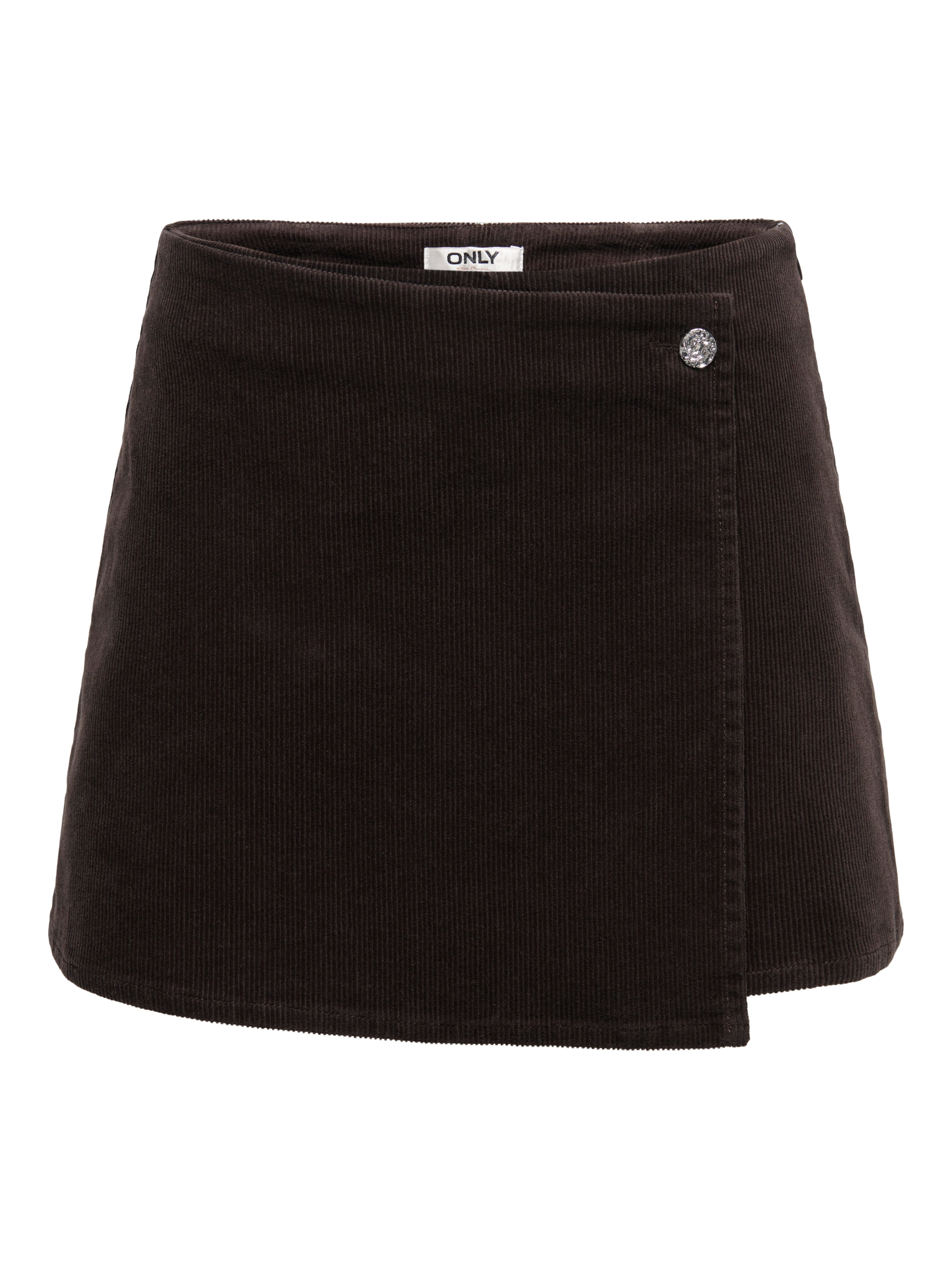 ONLY Cordrock ONLZEVA HW CORD WRAP SKORT CC PNT Baumwollmischung, Cord mit Stretch