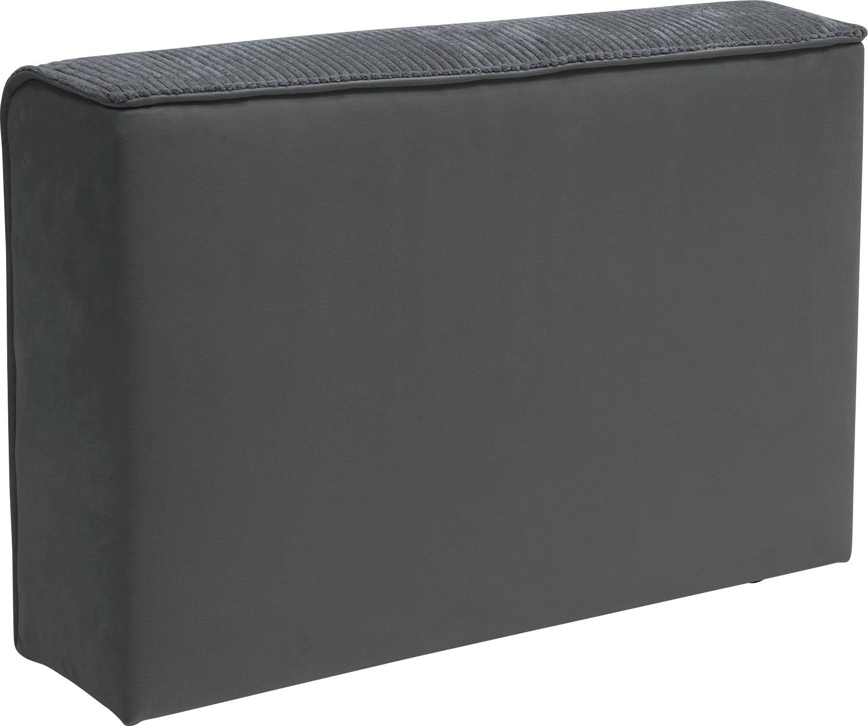 RAUM.ID Sofaelement Modulid (1 oder separat als in St), Modul Cord anthrazit verwendbar