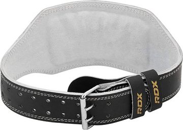 RDX Arbeitsstützgürtel RDX 6” Gewichthebergürtel Schnalle Leder, Weightlifting belt