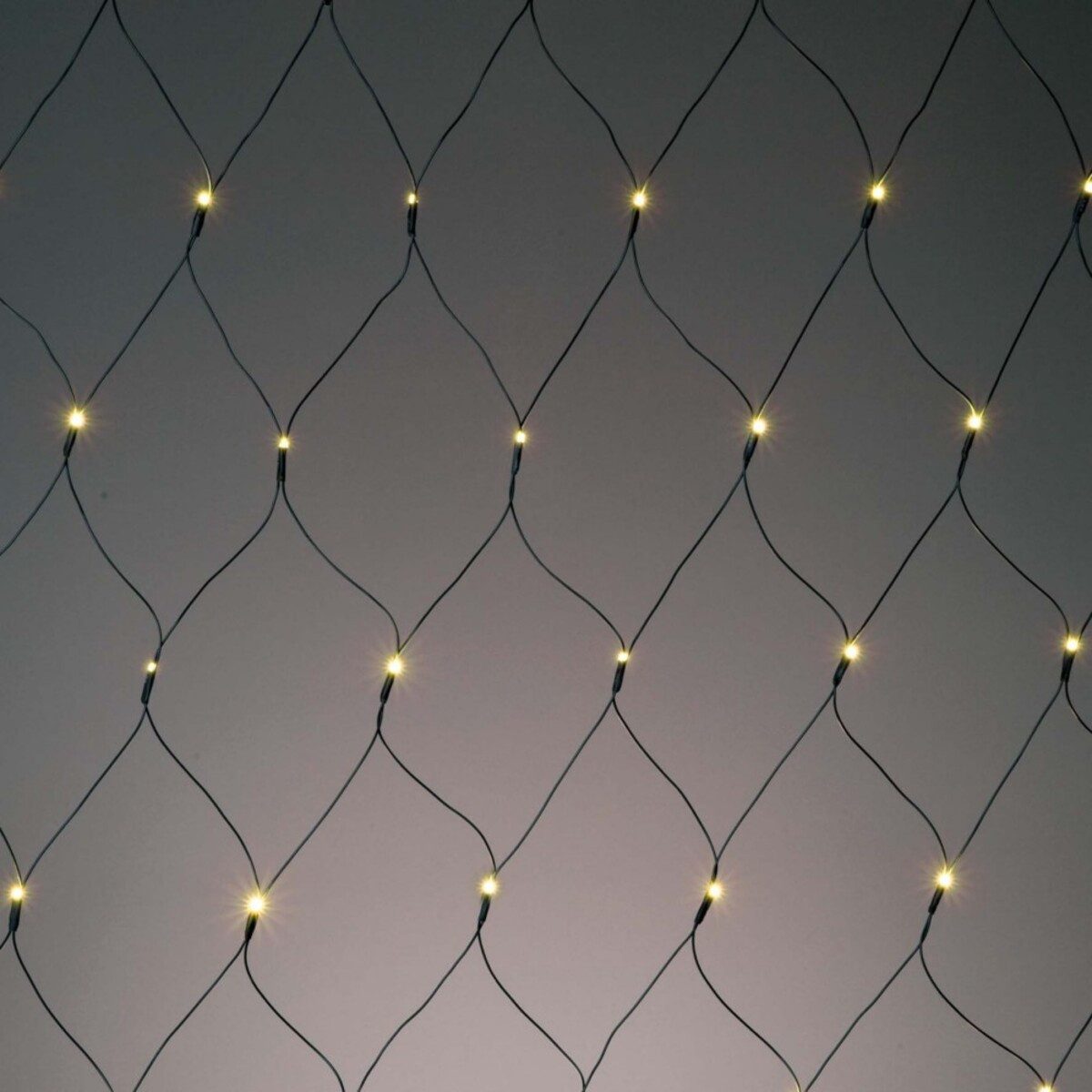Hellum Deckenleuchten Hellum LED-Netz 3x3m 208LED ww 555172