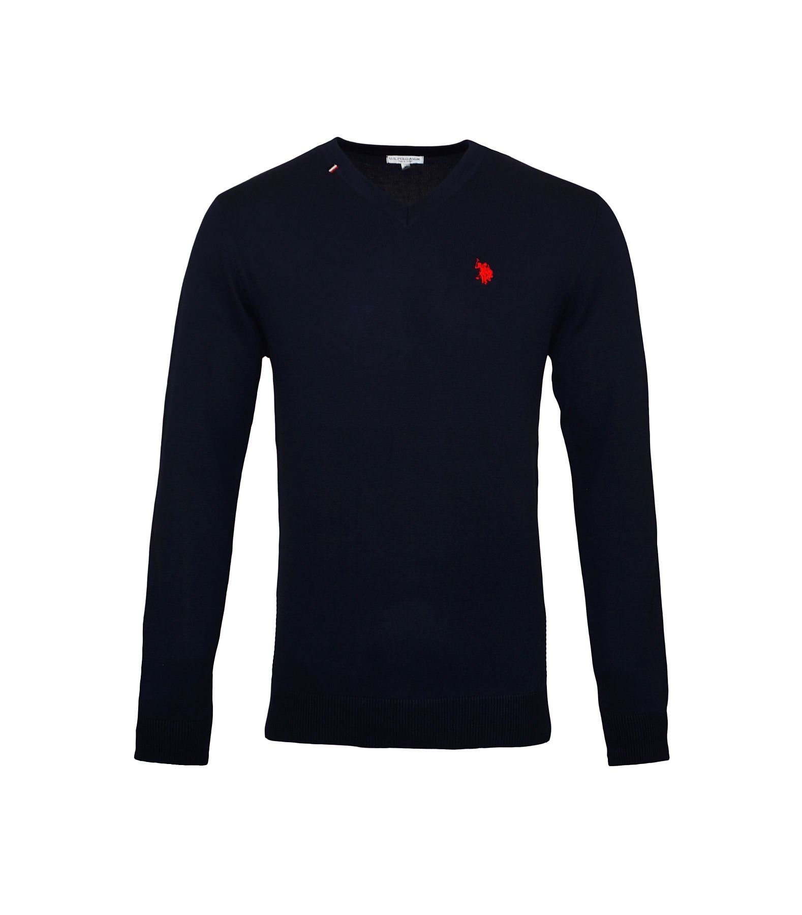 U.S. Polo Assn. Strickpullover Pullover Sweater Strickpullover V-Neck Neal günstig online kaufen
