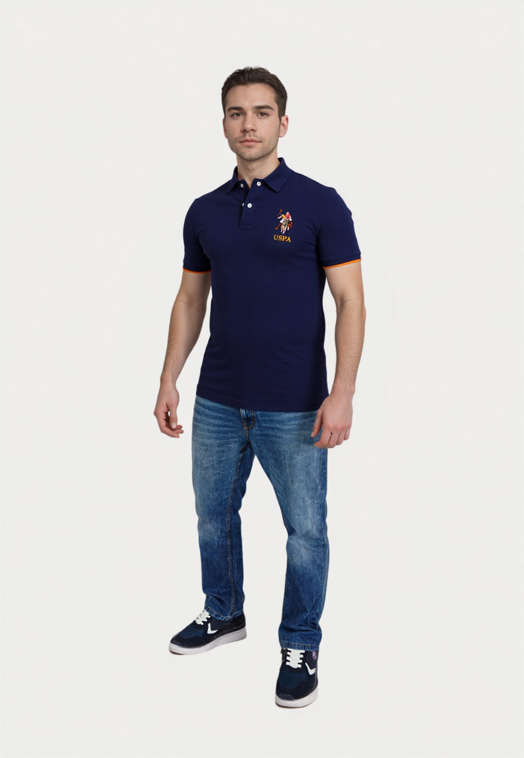 U.S. Polo Assn Poloshirt Poloshirt Kurzarmshirt günstig online kaufen