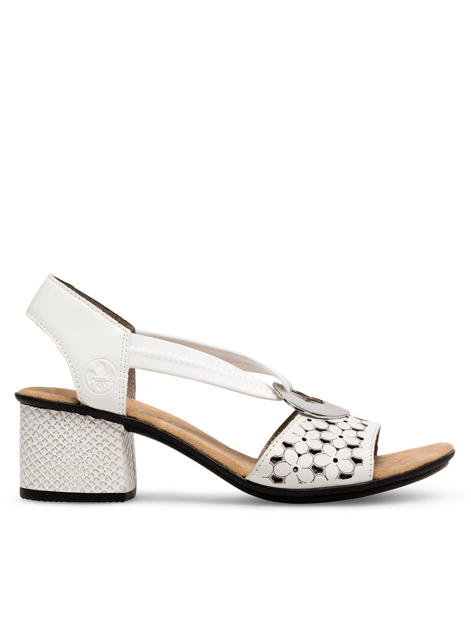 Rieker Sandalen 64677-80 WeiĂź Sandale günstig online kaufen