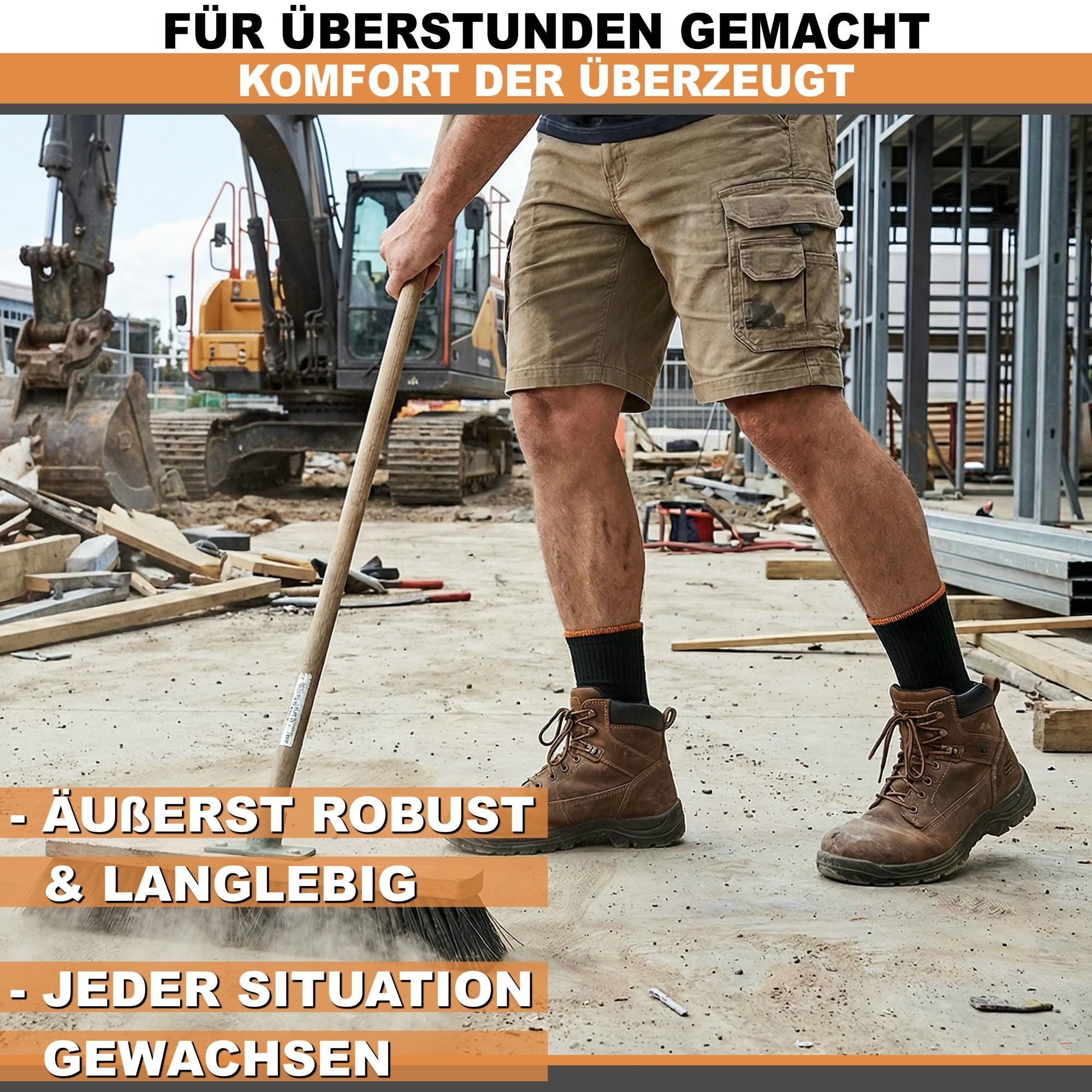 Skechers Arbeitssocken Socken Herren Damen Multi Pack - Mesh Belüftungstechnologie (3er und 6er Pack) Robustes Material und bequemer Tragekomfort - Fußgewölbe-U – Bild 5 von 5