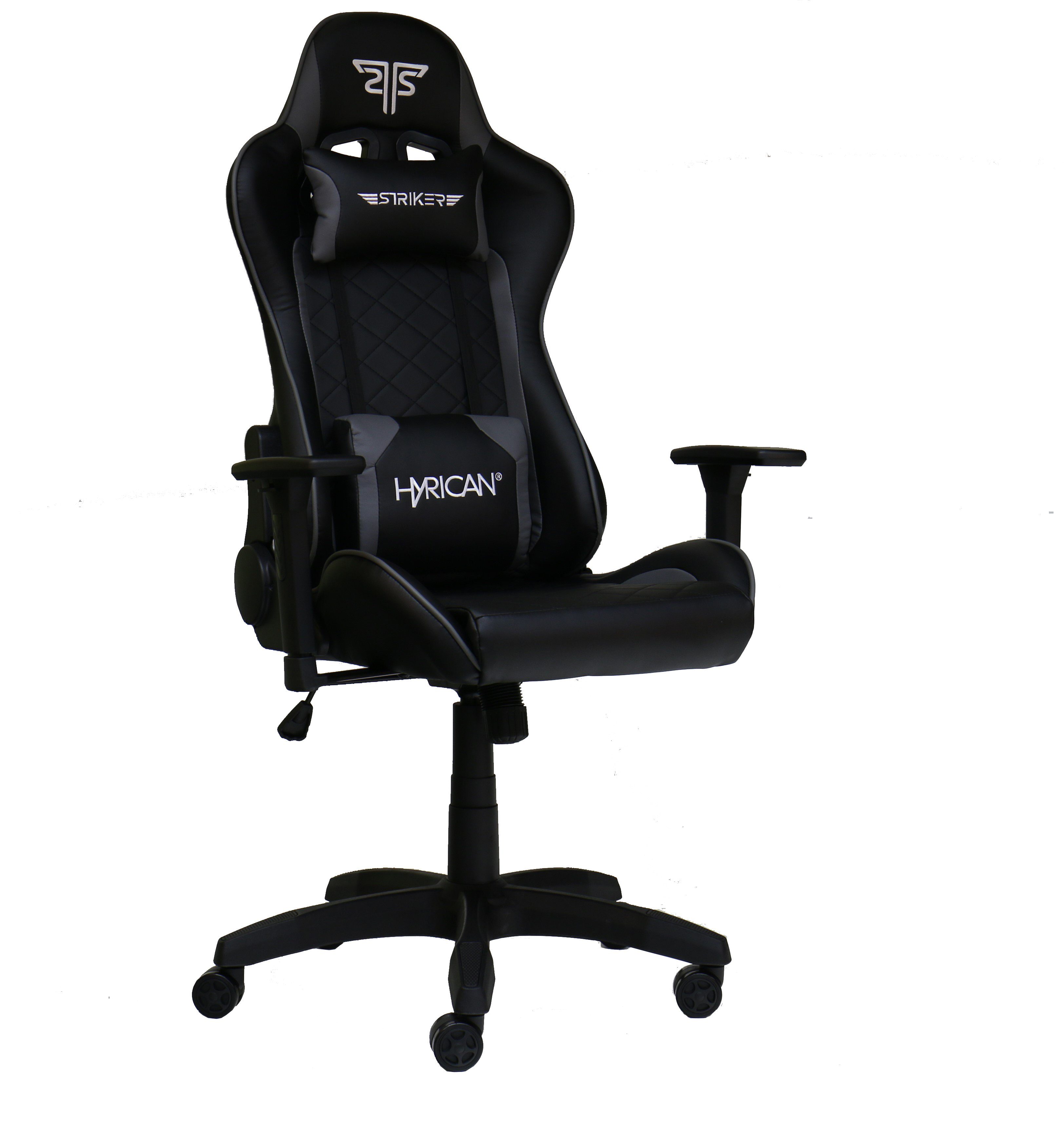 "Comander" Gamingstuhl, 3D-Armlehnen Gaming-Stuhl ergonomischer Gaming-Stuhl Striker Hyrican