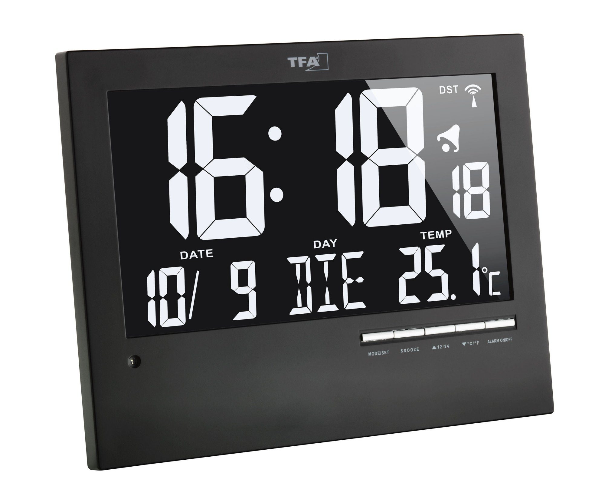 TFA Dostmann Funkwanduhr TFA 60.4508 Digitale günstig online kaufen