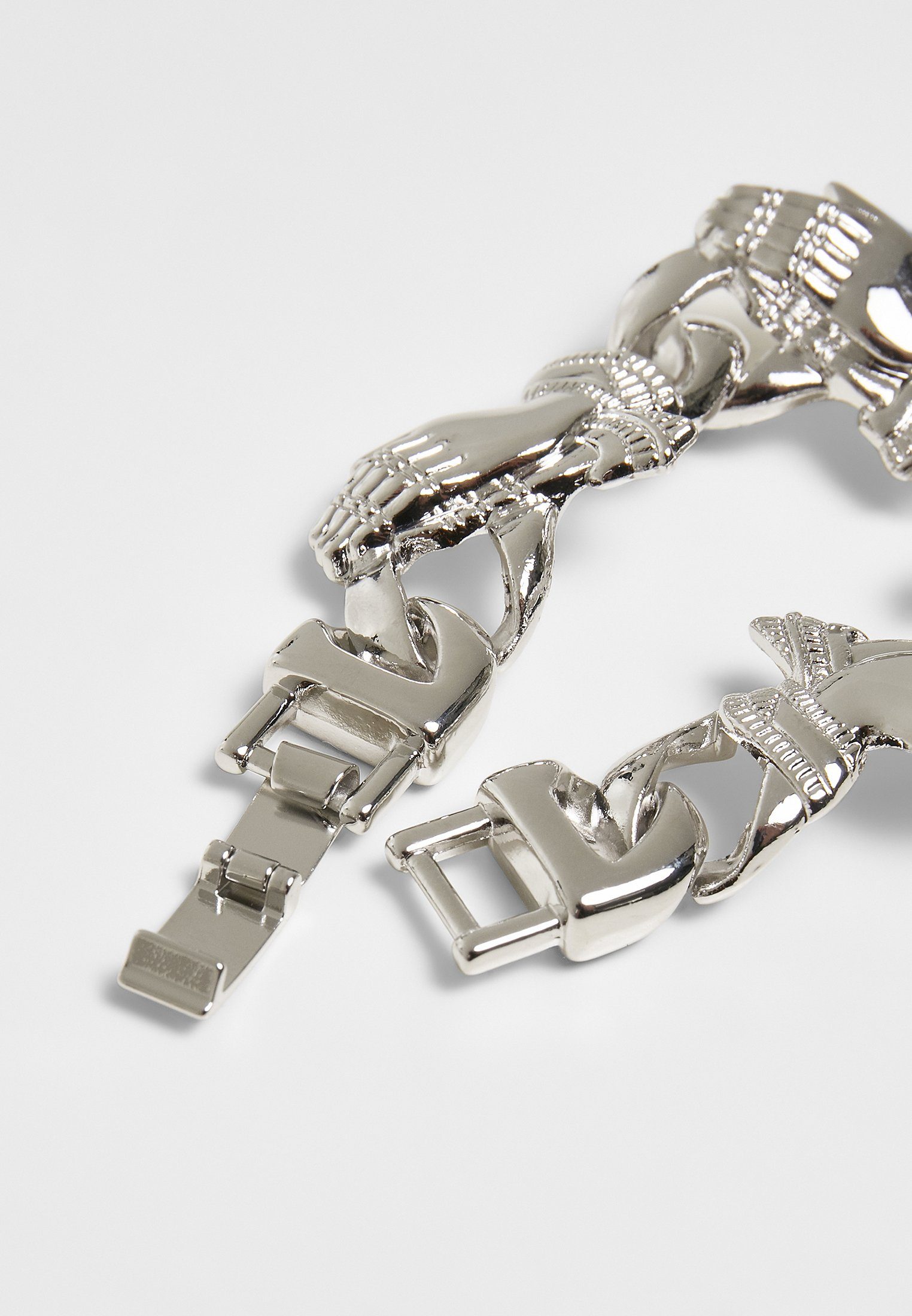 Pray Hands URBAN CLASSICS Accessoires Bracelet Bettelarmband silver